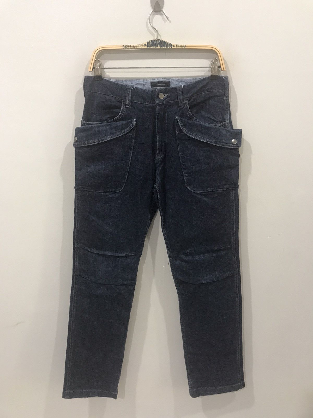 Japanese Brand × RAGEBLUE GRAGE BLUE Japan Round Pockets Multipockets Denim Size US 30 / EU 46 - 1 Thumbnail