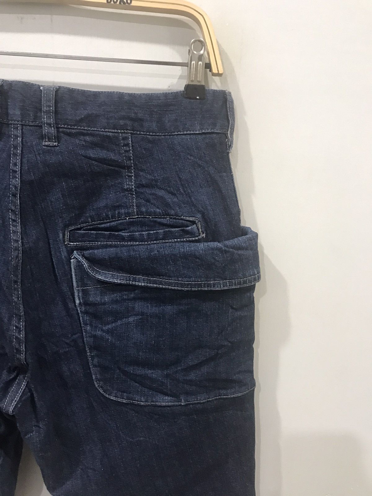 Japanese Brand × RAGEBLUE GRAGE BLUE Japan Round Pockets Multipockets Denim Size US 30 / EU 46 - 8 Thumbnail