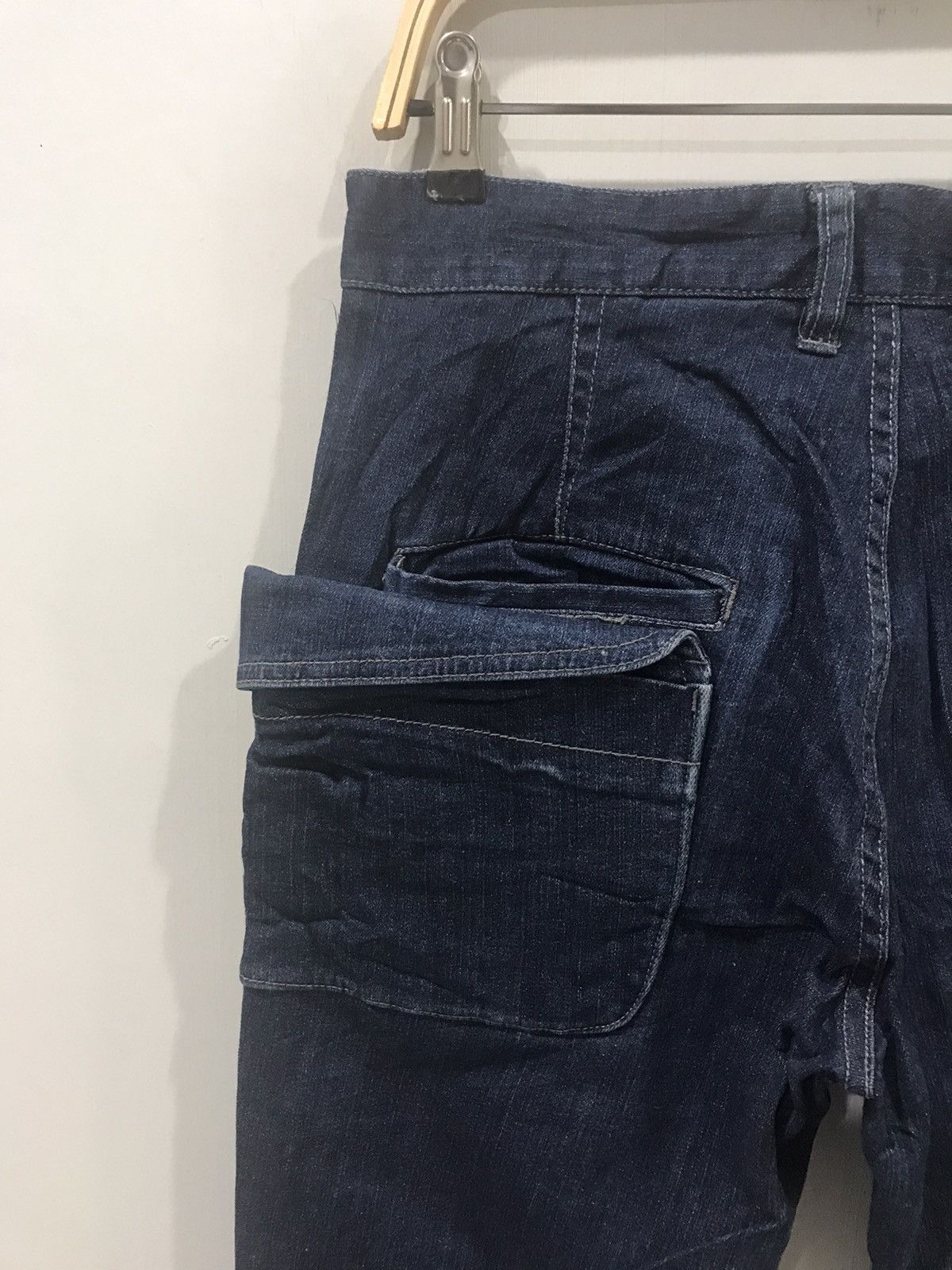 Japanese Brand × RAGEBLUE GRAGE BLUE Japan Round Pockets Multipockets Denim Size US 30 / EU 46 - 9 Thumbnail