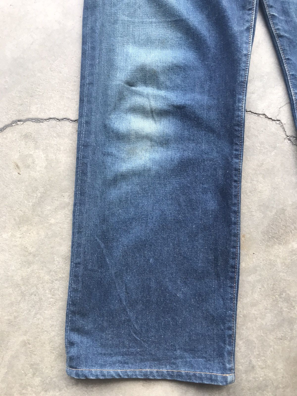 Japanese Brand PALLAS PALACE Japan WWll Design Redline Selvedge Denim Size US 33 - 6 Thumbnail