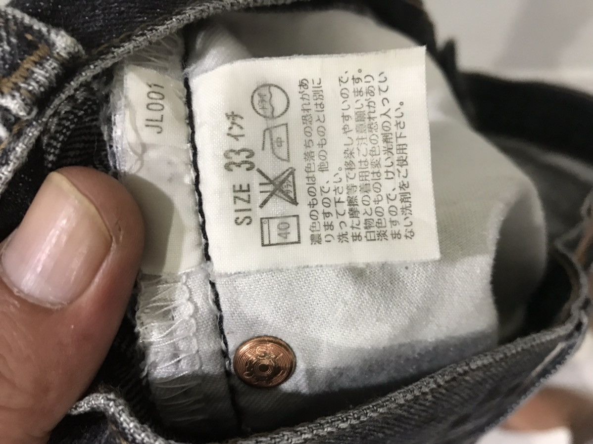 Levi's Levis 533 Button 359 Black Denim Size US 31 - 17 Thumbnail