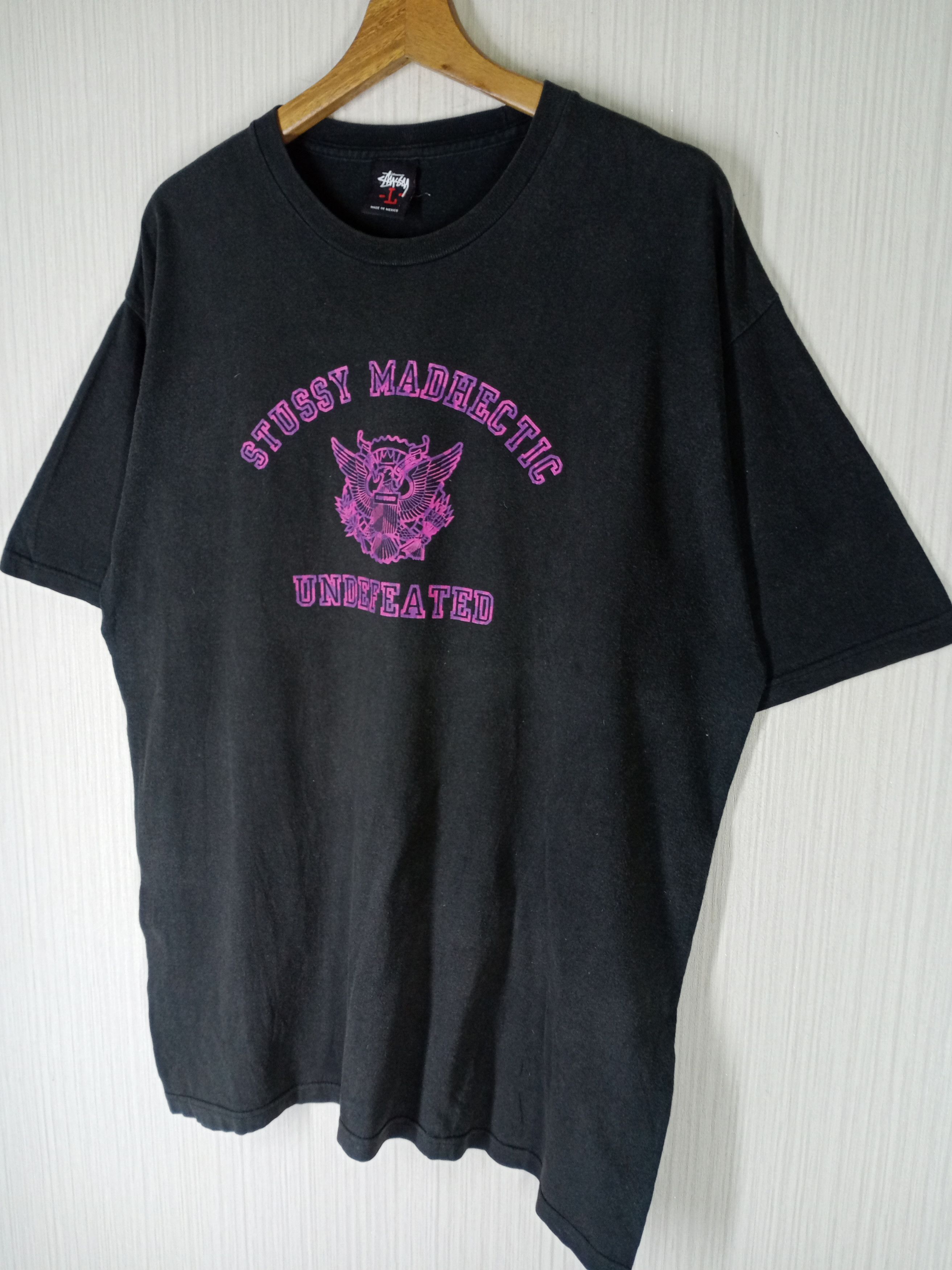 Stussy Rare Vintage Stussy X Undefeated Tshirt Size US L / EU 52-54 / 3 - 2 Thumbnail