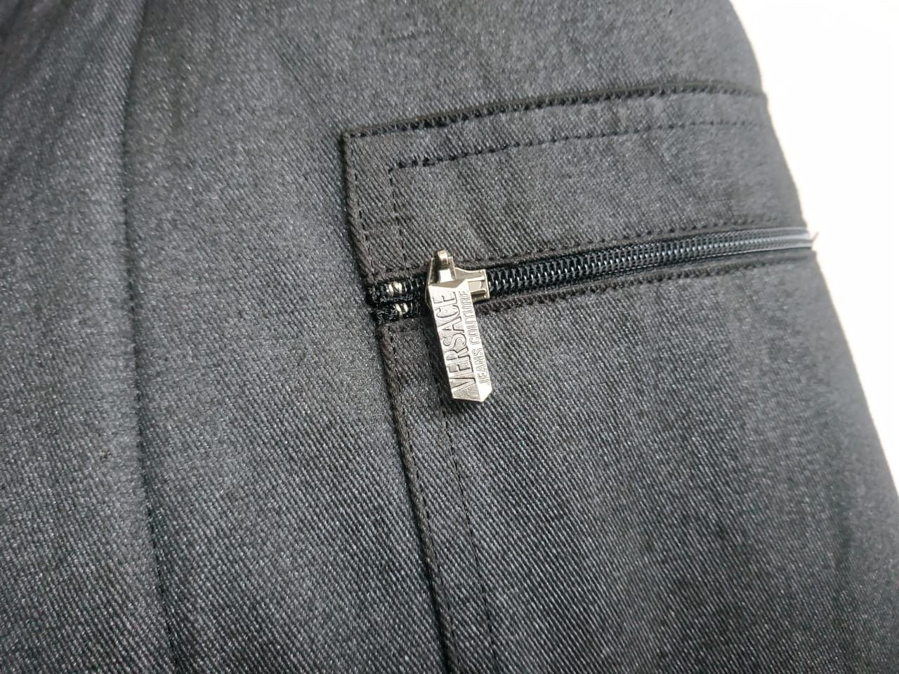 Versace Versace Grey Metallic Puffer Warm jacket Size US S / EU 44-46 / 1 - 14 Thumbnail