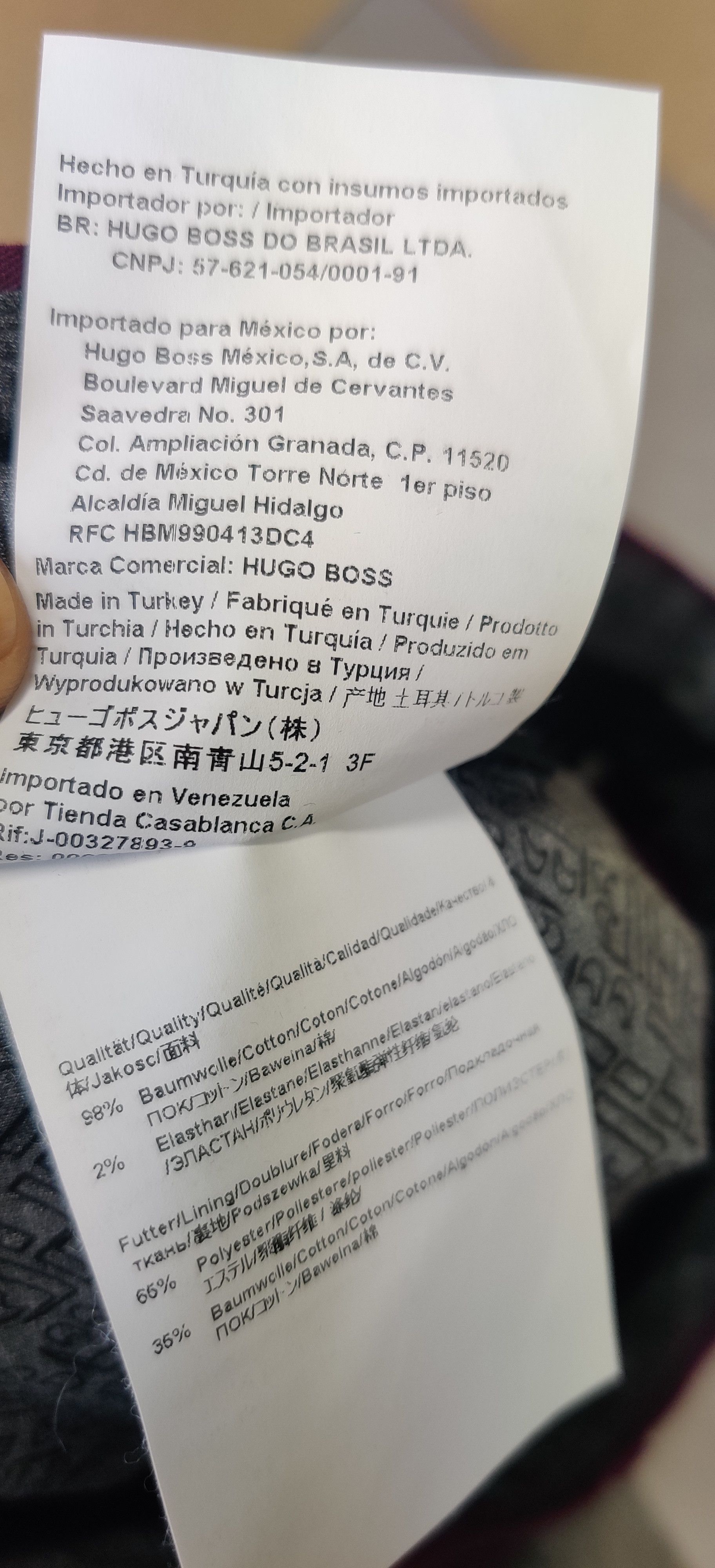 Hugo Boss Hugo Boss Dark Plum Casual Pants Size US 34 / EU 50 - 4 Thumbnail