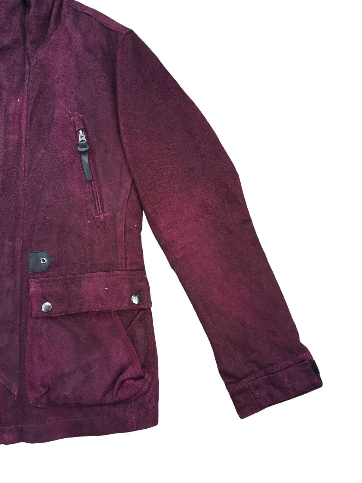 Tornado Mart Very Rare Vintage Brand Tornado Mart Waxed Fur Jacket 1990s Size US M / EU 48-50 / 2 - 5 Thumbnail