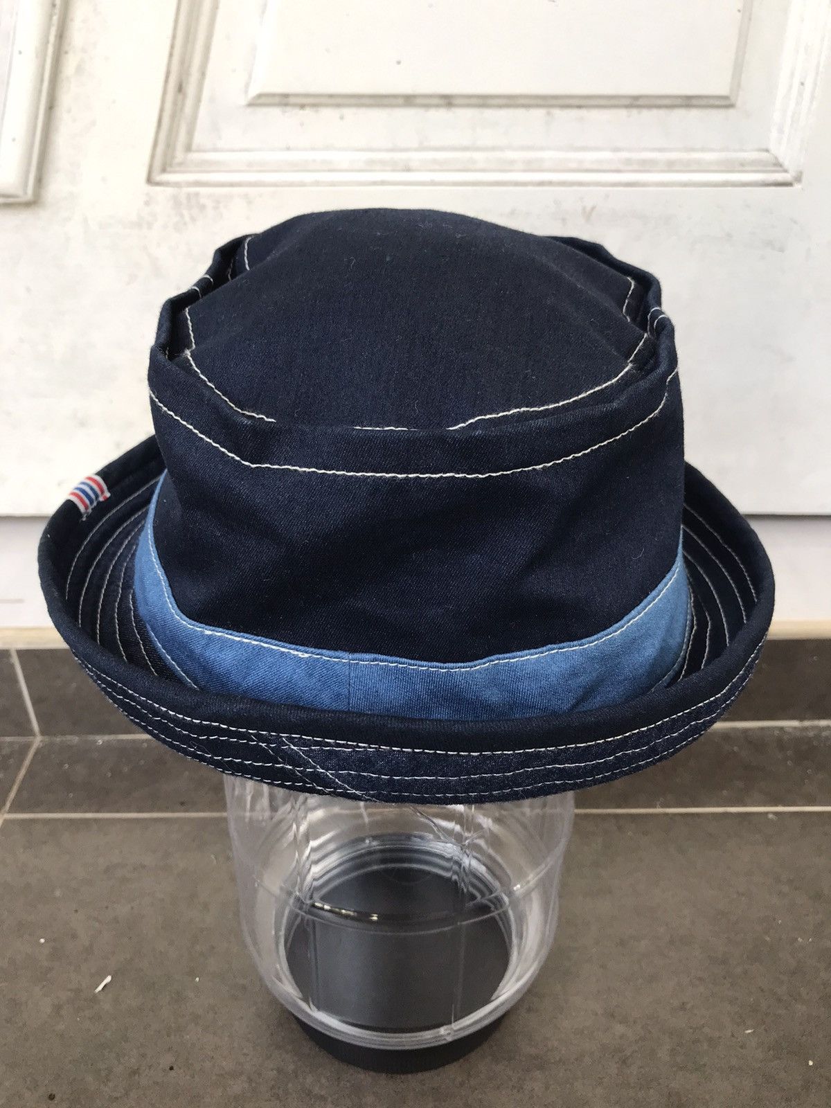 Japanese Brand Mr Real Good Man Japan Rare Designer Raw Denim Selvedge Hat Size ONE SIZE - 4 Thumbnail