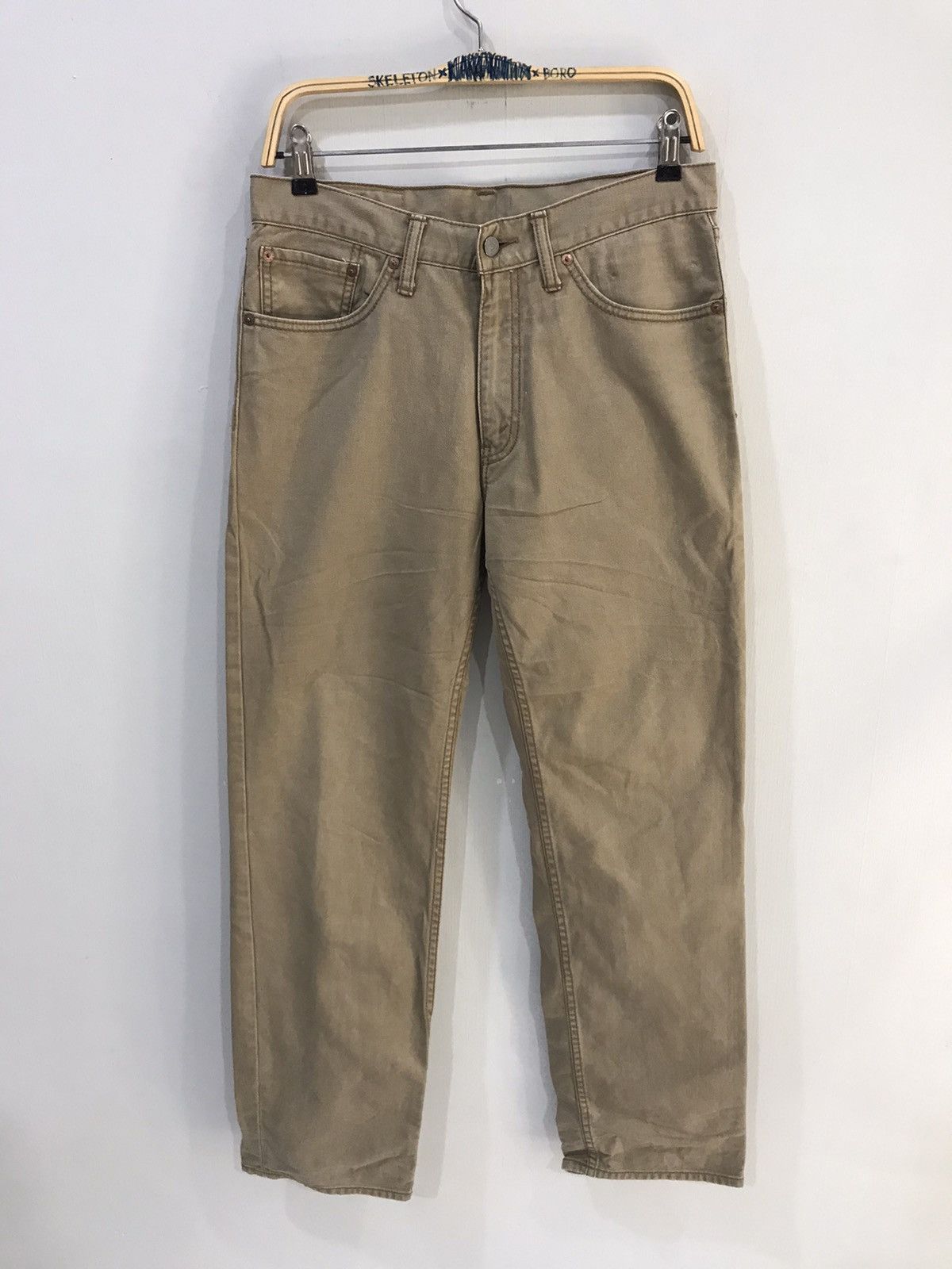 Levi's × Vintage 💥VINTAGE💥Levis Y2K 702 Khakis Denim Size US 31 - 1 Thumbnail