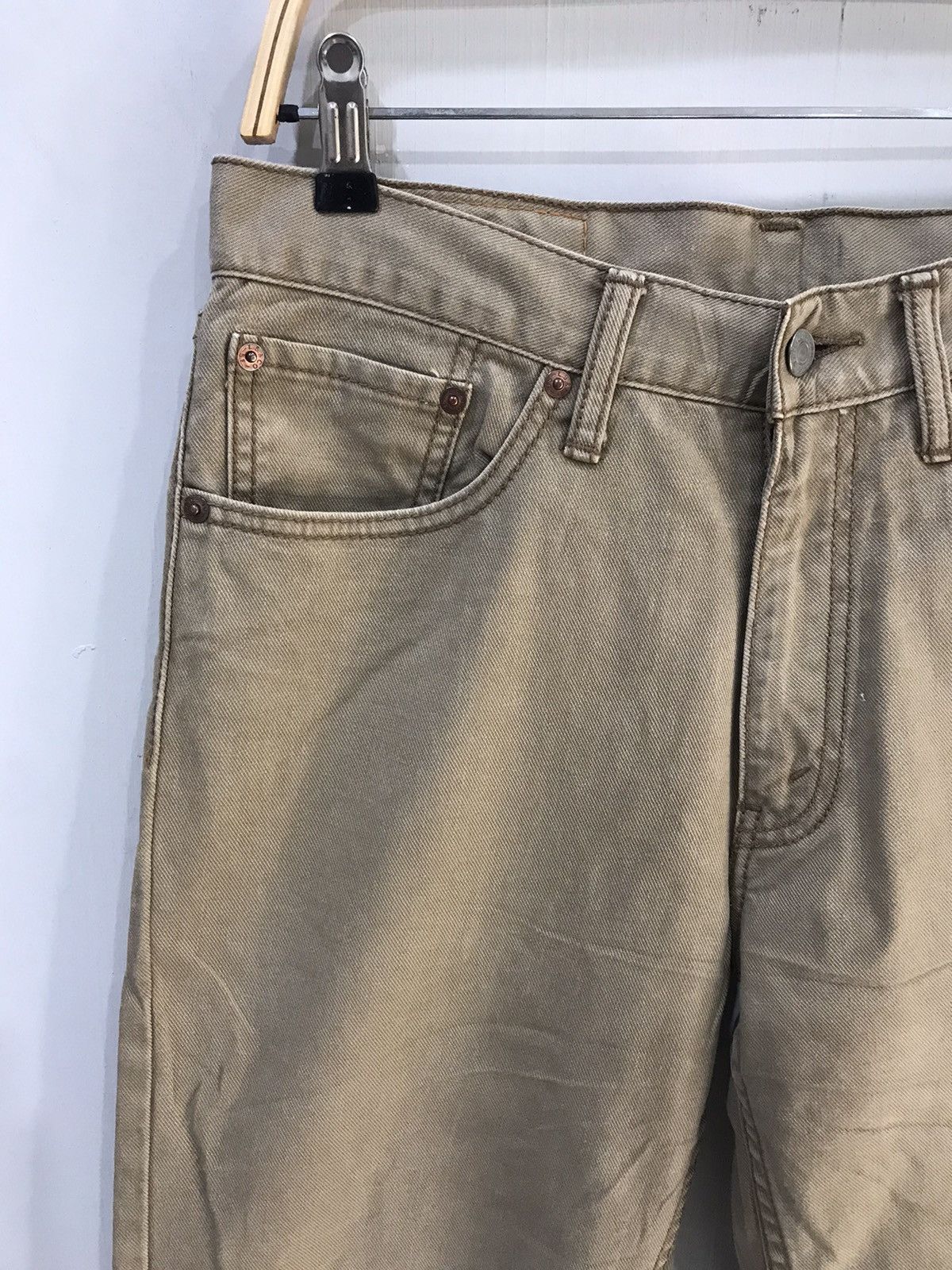 Levi's × Vintage 💥VINTAGE💥Levis Y2K 702 Khakis Denim Size US 31 - 3 Thumbnail