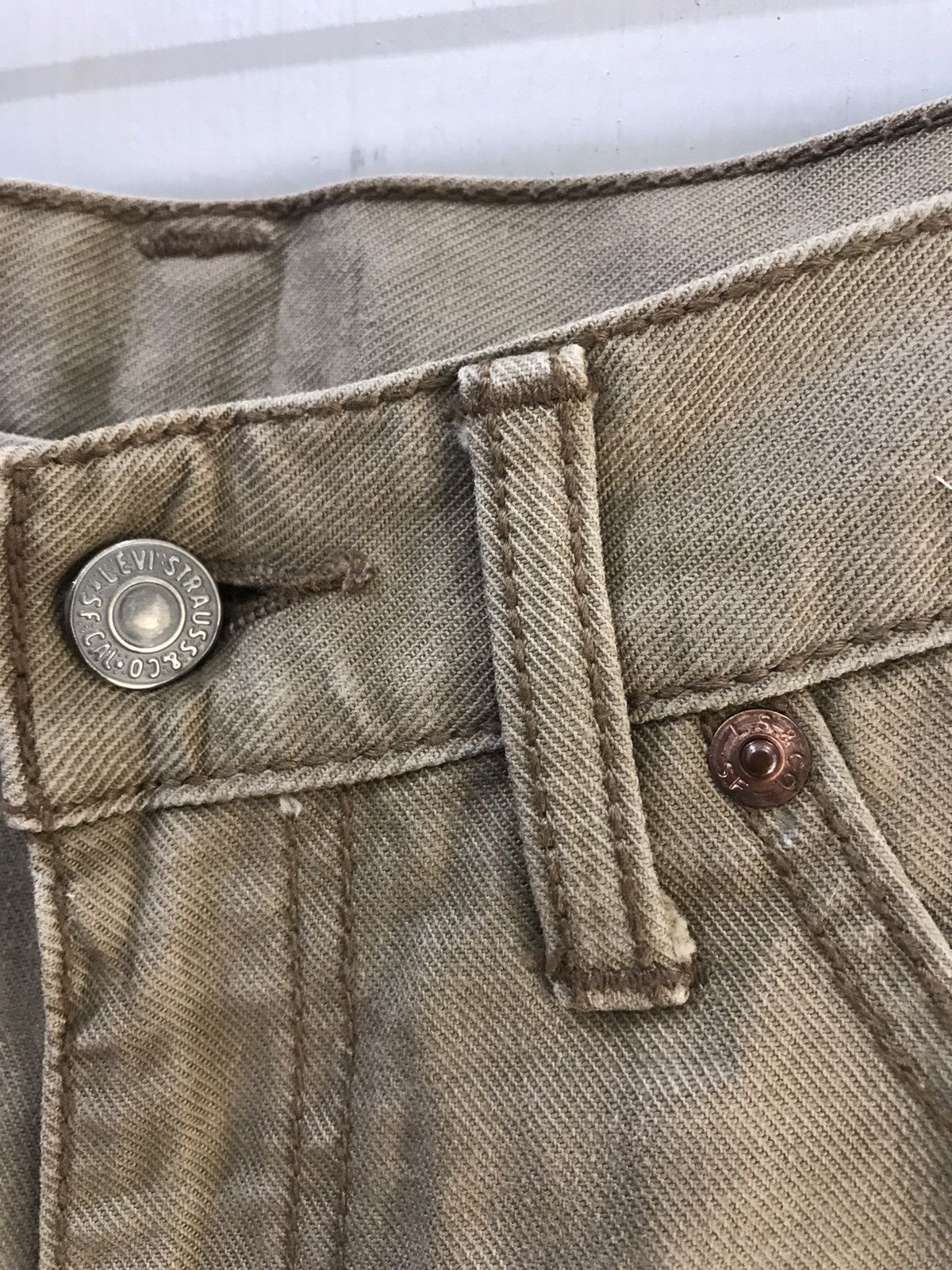 Levi's × Vintage 💥VINTAGE💥Levis Y2K 702 Khakis Denim Size US 31 - 5 Thumbnail
