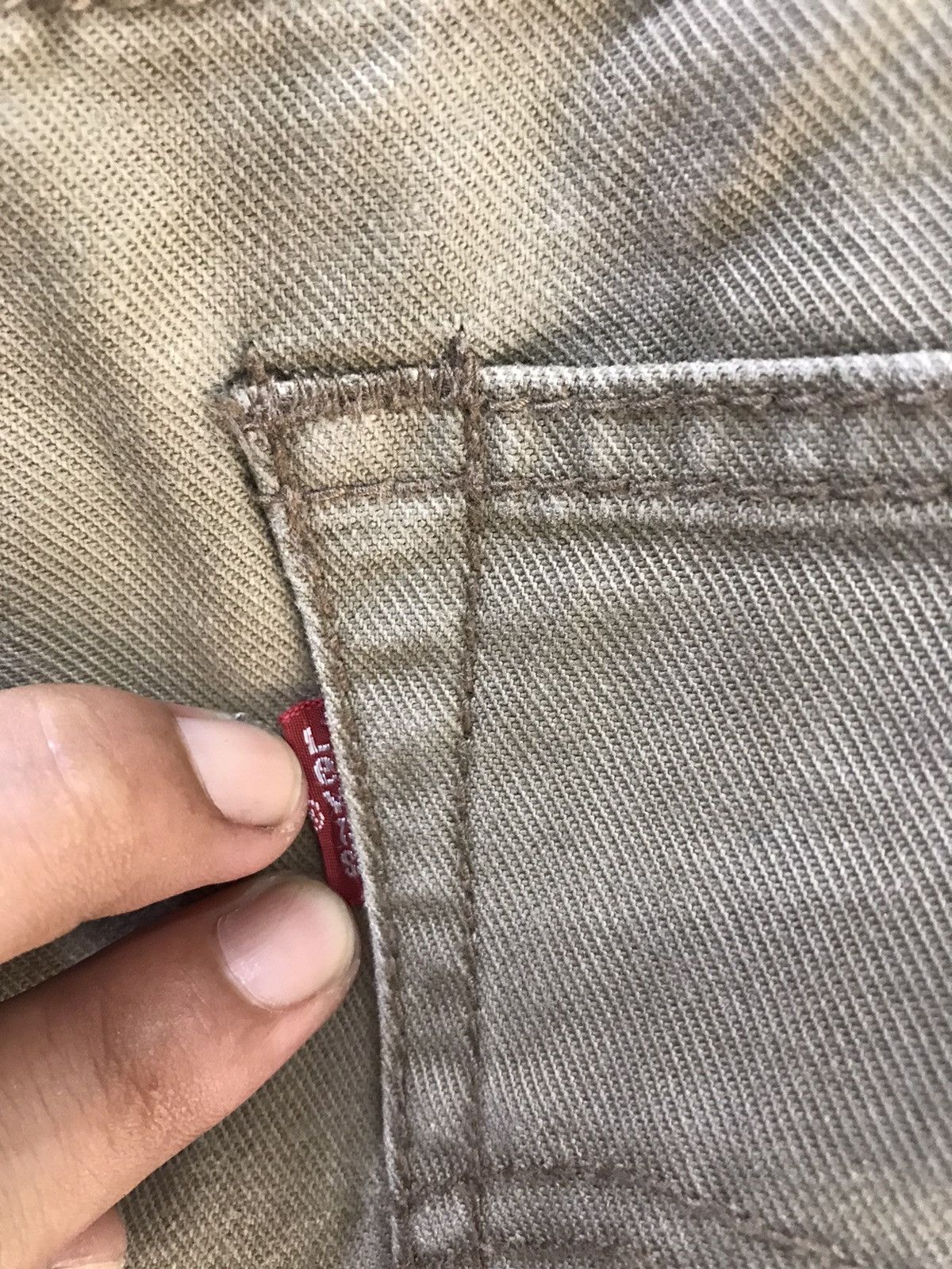 Levi's × Vintage 💥VINTAGE💥Levis Y2K 702 Khakis Denim Size US 31 - 7 Thumbnail