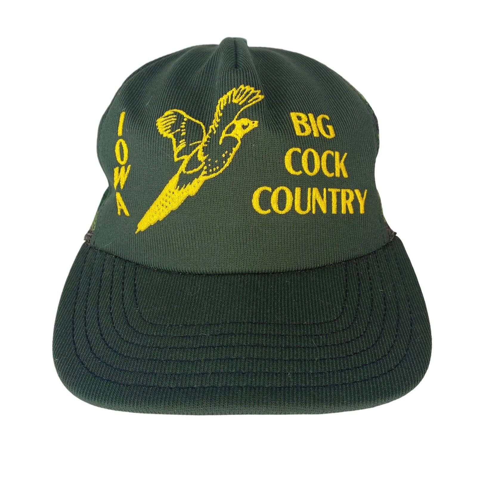 Iowa is Big Cock Country Hat, Trucker H, Mesh Hat, Funny Hats