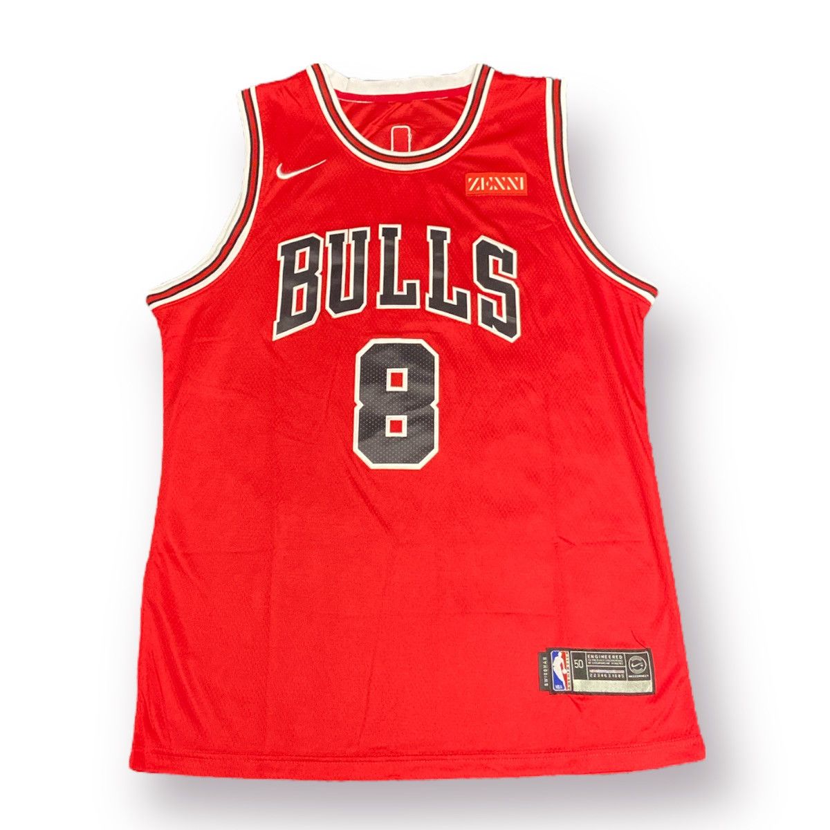 Nike Zach Lavine Nike Chicago Bulls Icon Swingman Jersey Size US L / EU 52-54 / 3 - 3 Thumbnail