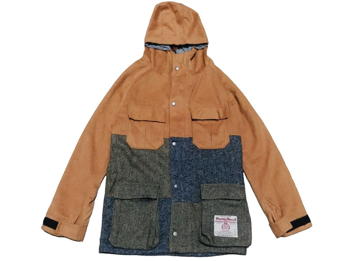 Harris Tweed × Supreme Supreme Harris Tweed Fishtail Parka | Grailed
