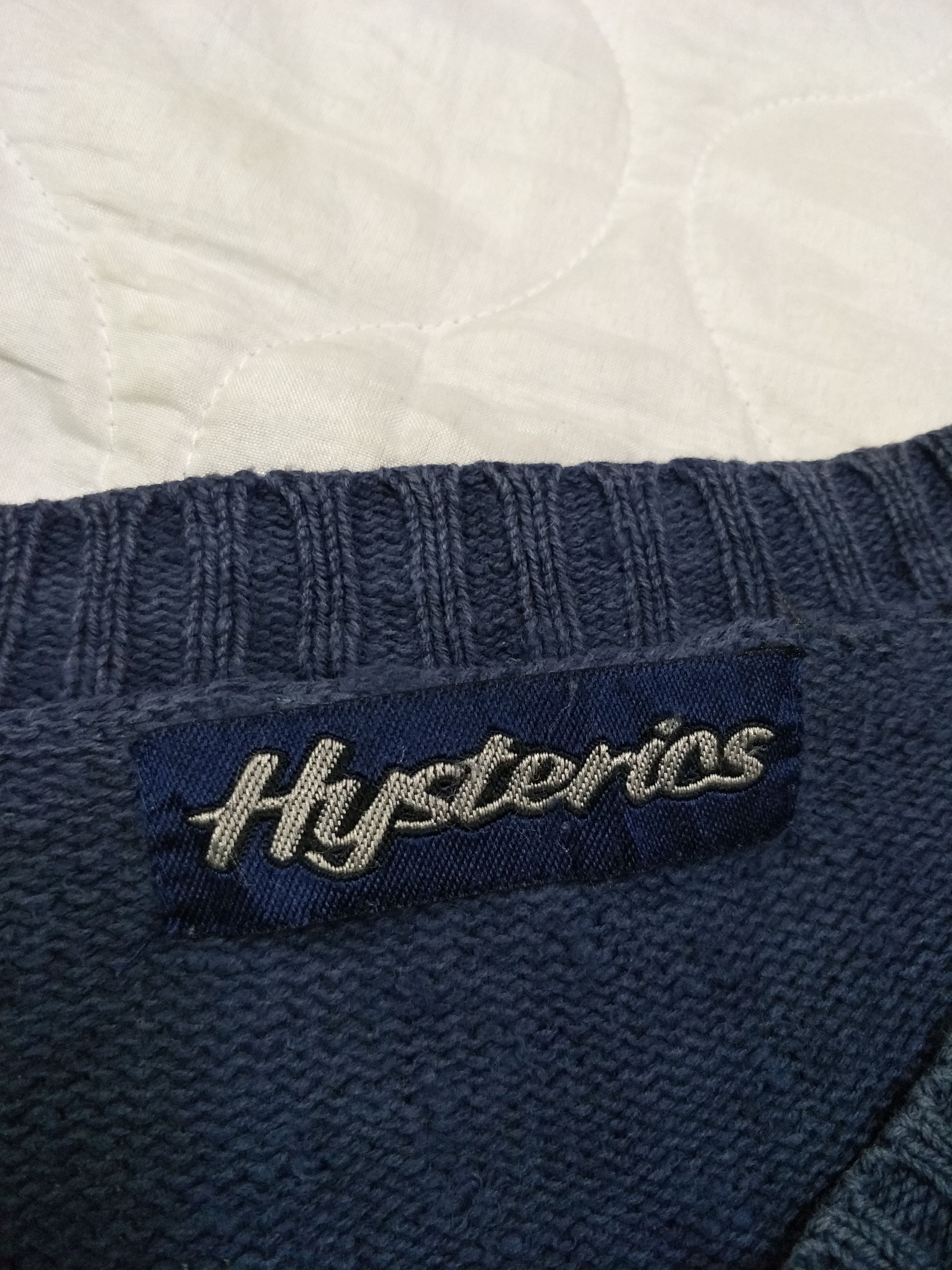 Hysteric Glamour Archived Hysteric Knitted Indigo Size US M / EU 48-50 / 2 - 8 Thumbnail