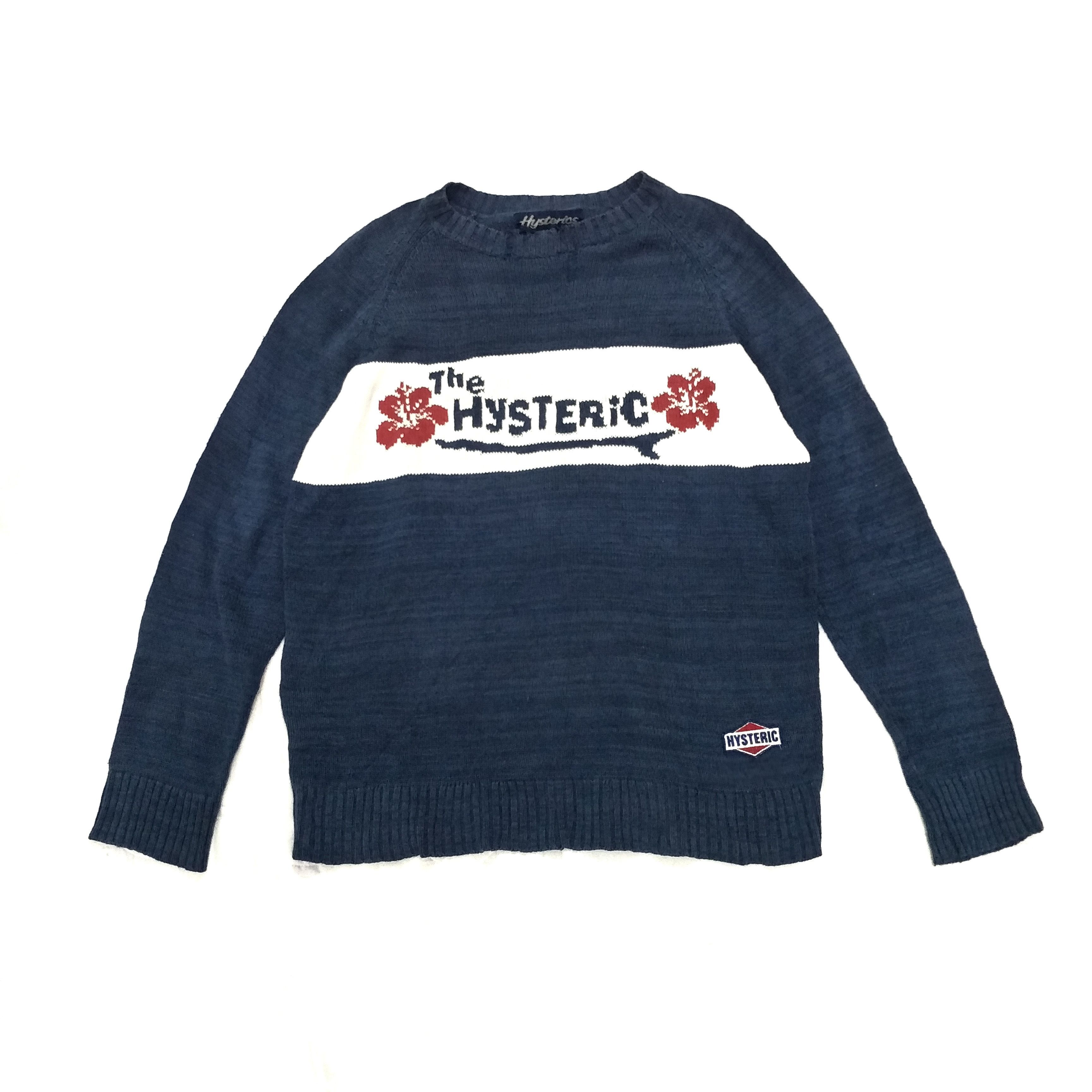 Hysteric Glamour Archived Hysteric Knitted Indigo Size US M / EU 48-50 / 2 - 2 Thumbnail
