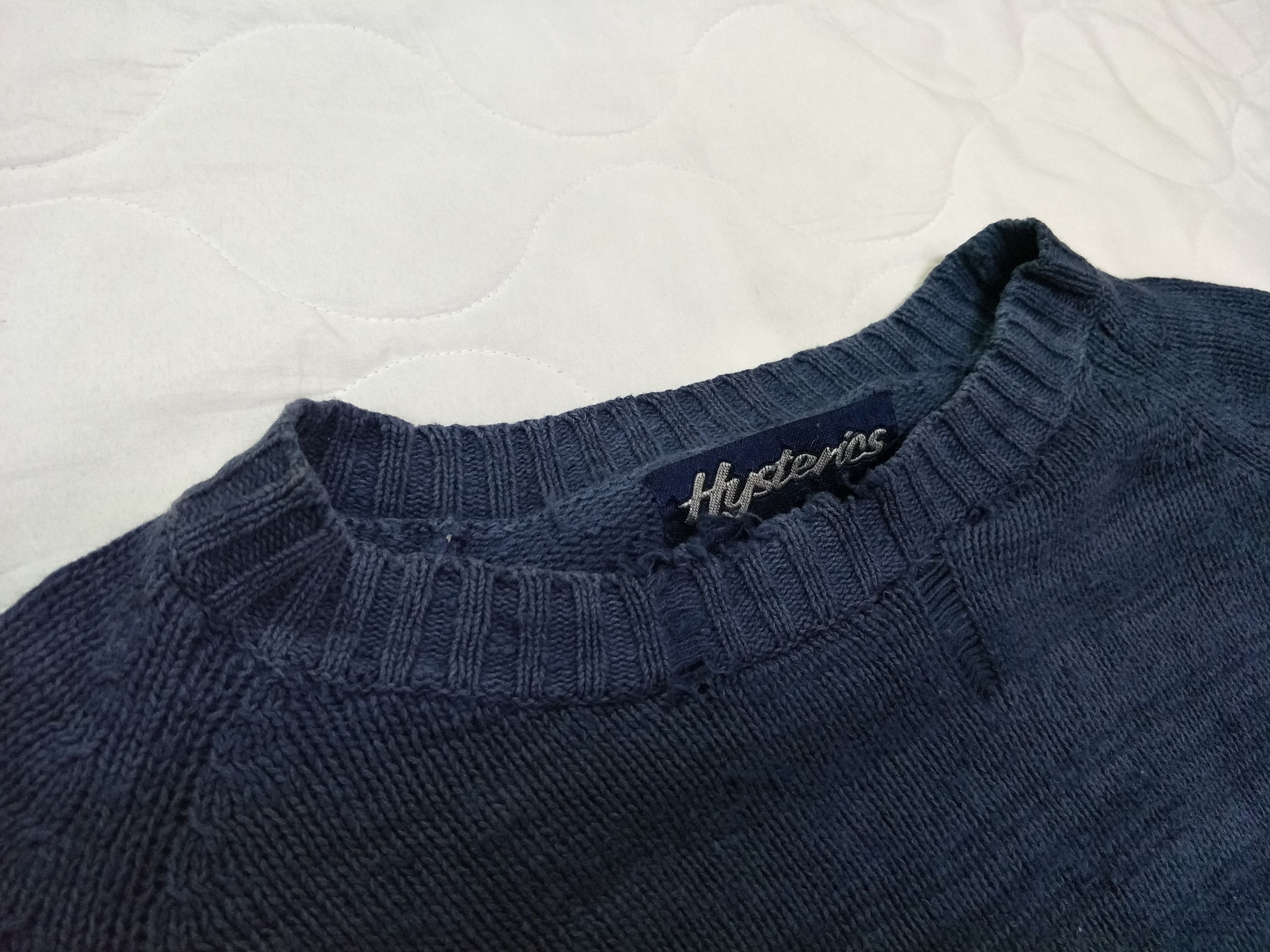 Hysteric Glamour Archived Hysteric Knitted Indigo Size US M / EU 48-50 / 2 - 6 Thumbnail