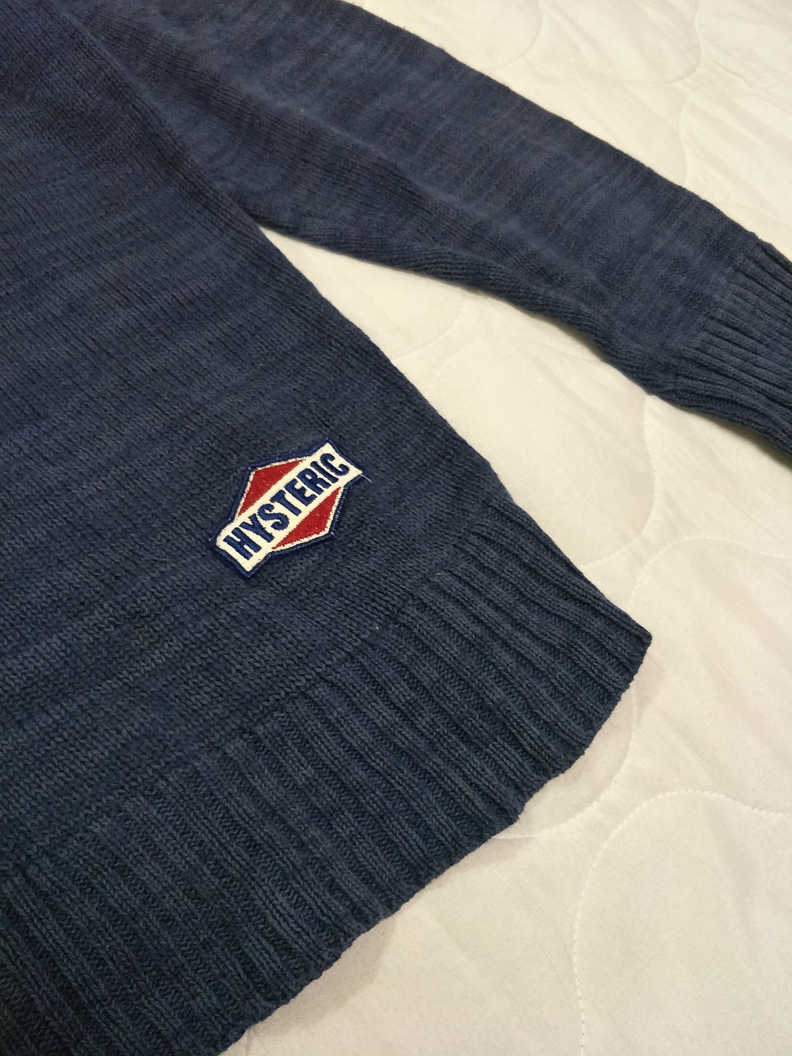 Hysteric Glamour Archived Hysteric Knitted Indigo Size US M / EU 48-50 / 2 - 5 Thumbnail