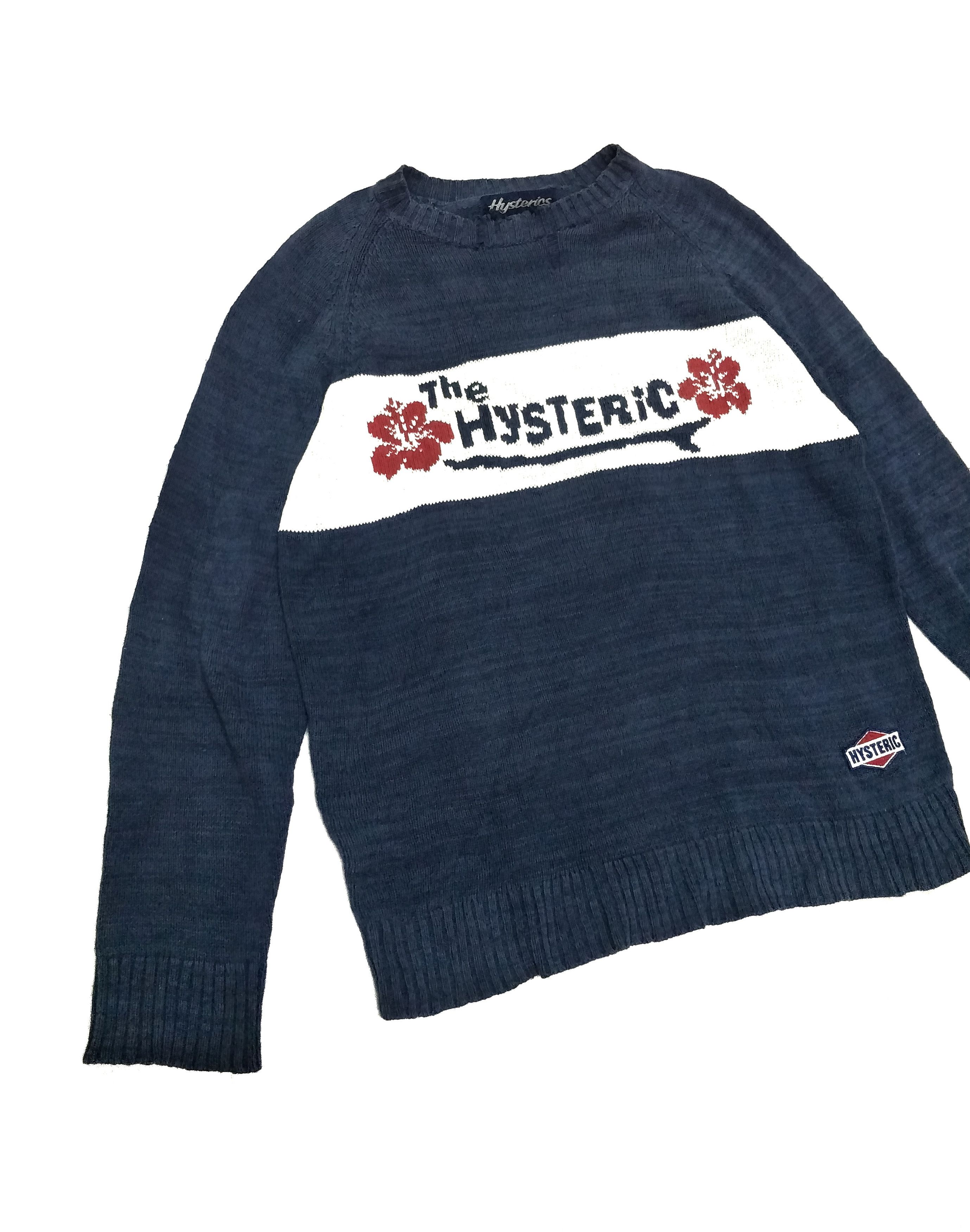 Hysteric Glamour Archived Hysteric Knitted Indigo Size US M / EU 48-50 / 2 - 1 Thumbnail