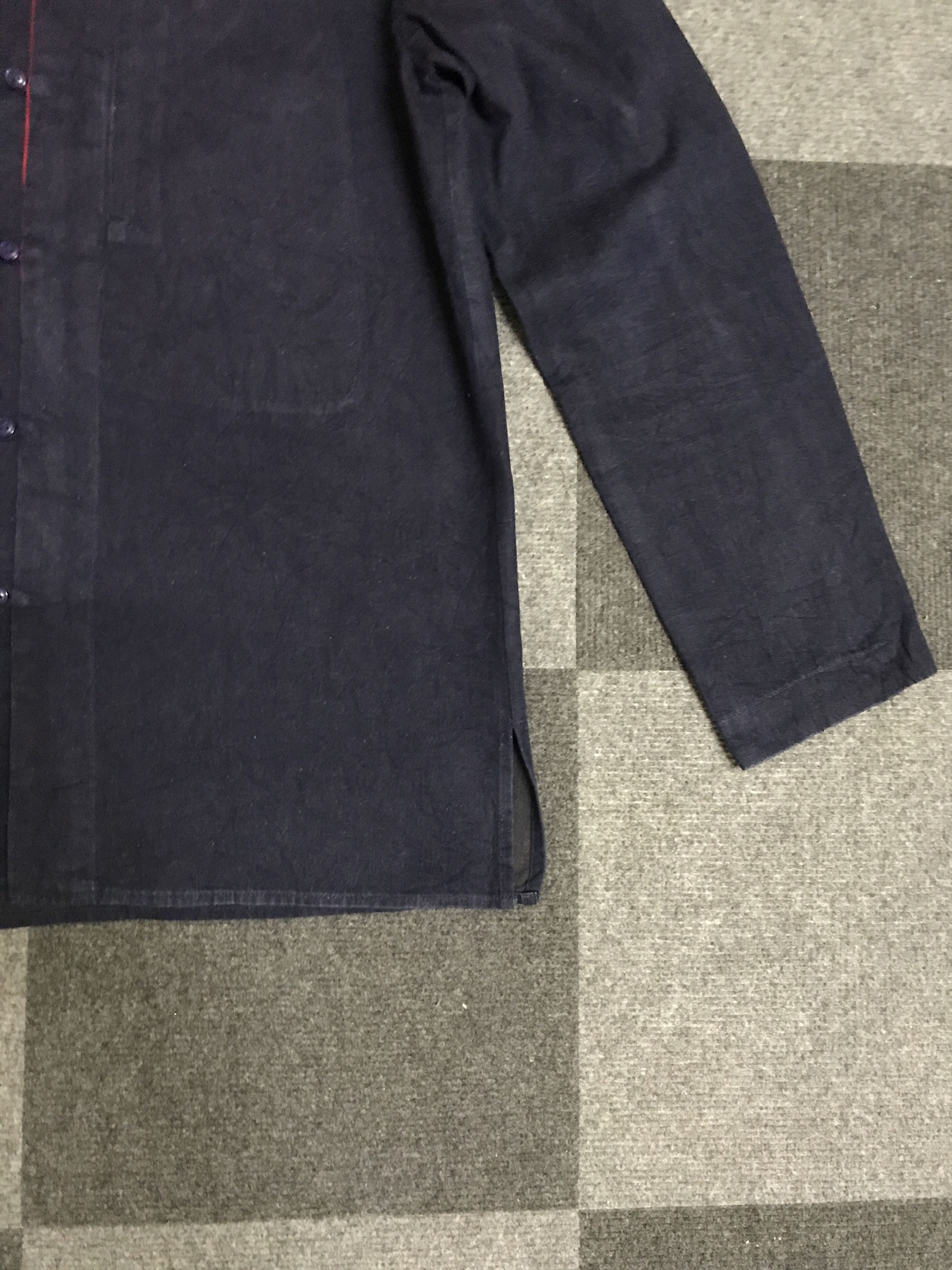Blue Blue Japan BUS12 BLUE BLUE Japan Indigo Japanese Style Shirt Size US S / EU 44-46 / 1 - 5 Thumbnail