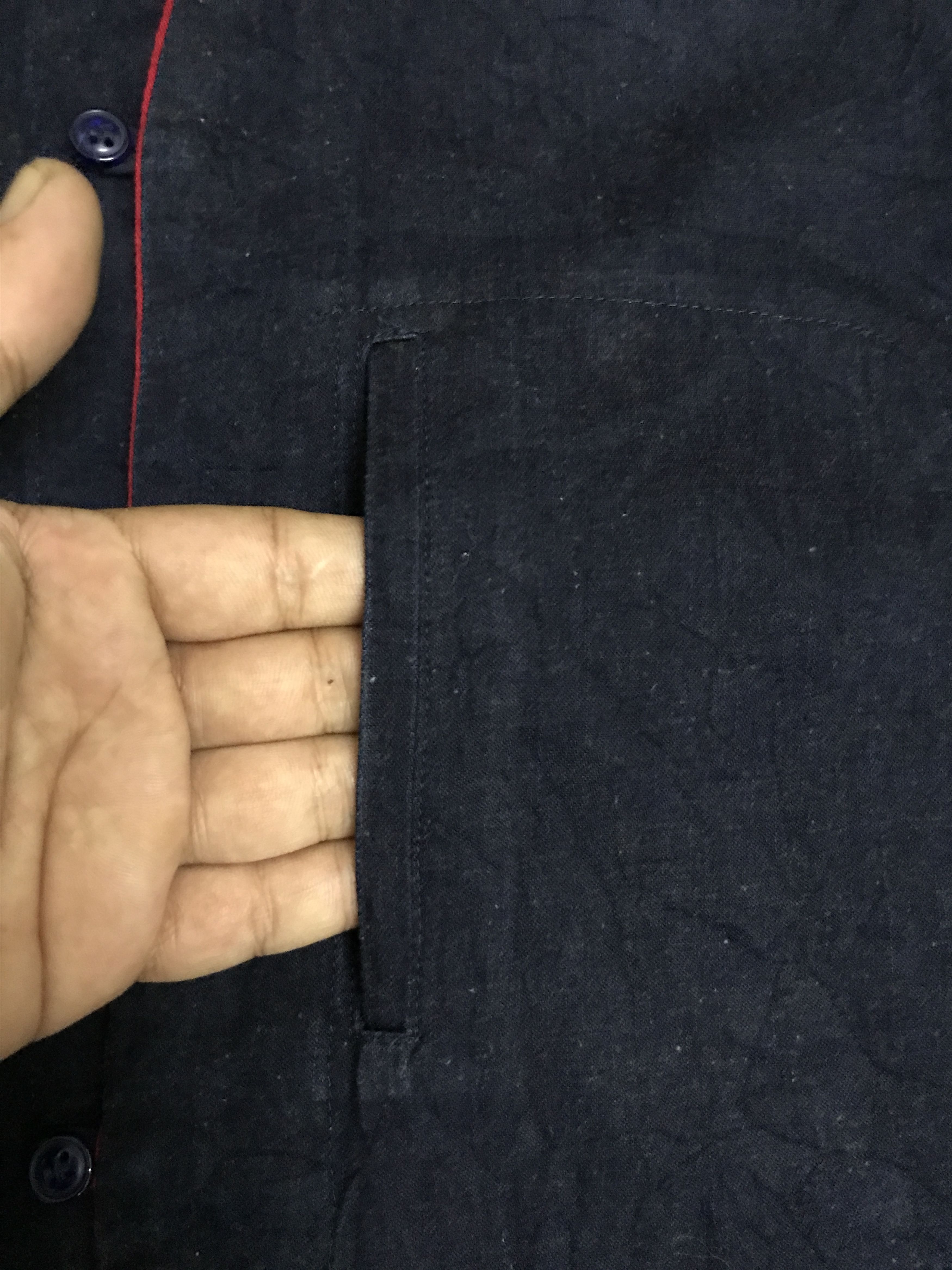 Blue Blue Japan BUS12 BLUE BLUE Japan Indigo Japanese Style Shirt Size US S / EU 44-46 / 1 - 7 Thumbnail