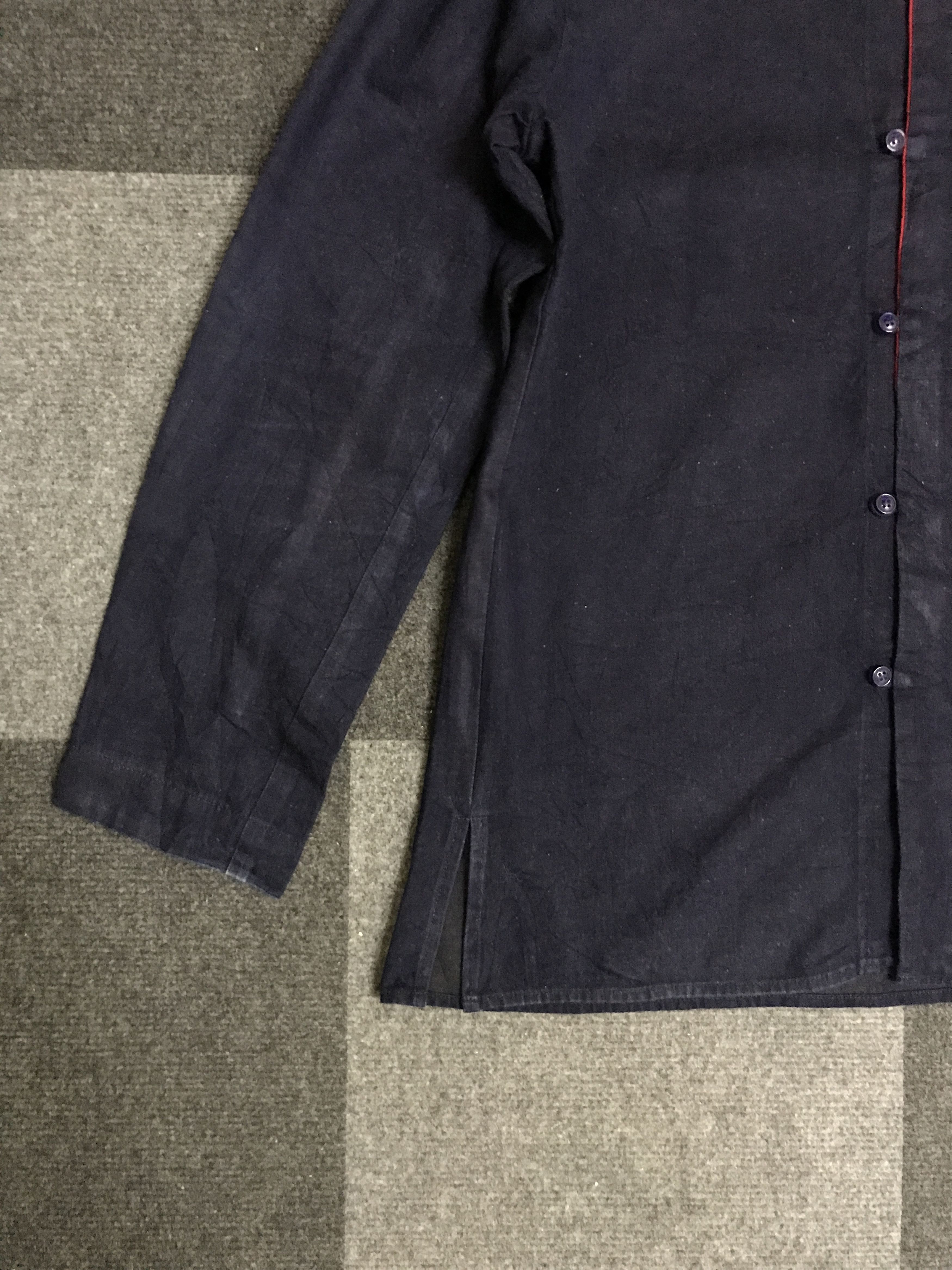 Blue Blue Japan BUS12 BLUE BLUE Japan Indigo Japanese Style Shirt Size US S / EU 44-46 / 1 - 6 Thumbnail