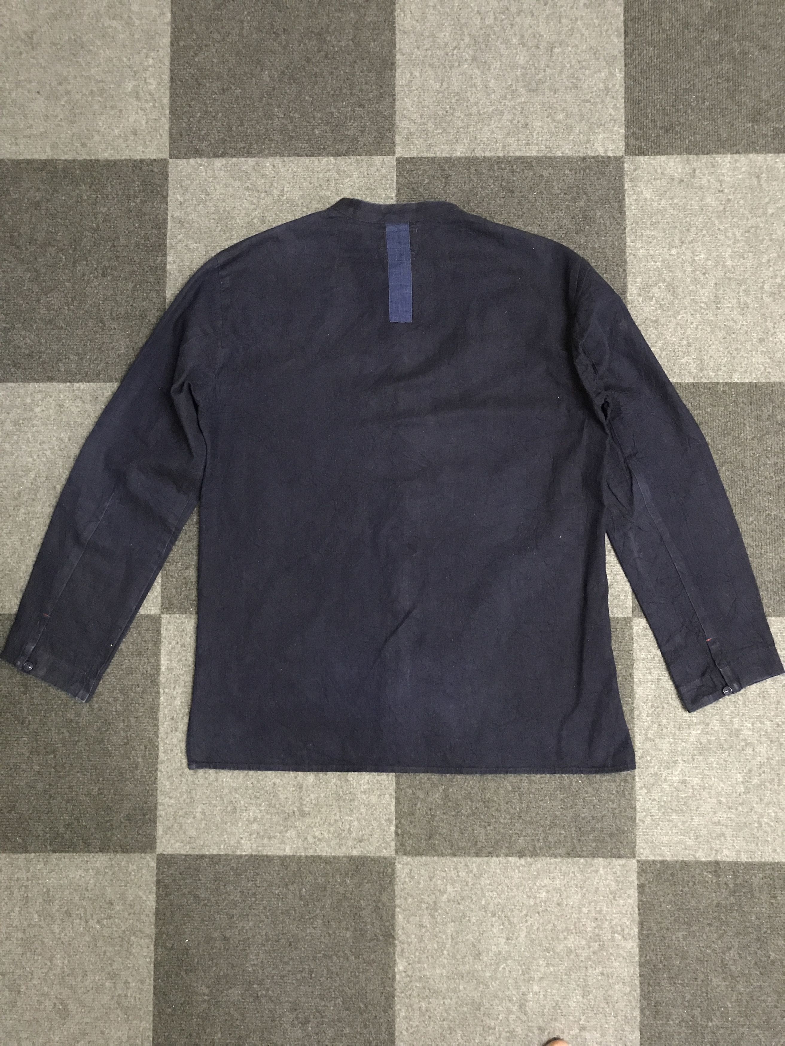 Blue Blue Japan BUS12 BLUE BLUE Japan Indigo Japanese Style Shirt Size US S / EU 44-46 / 1 - 12 Thumbnail