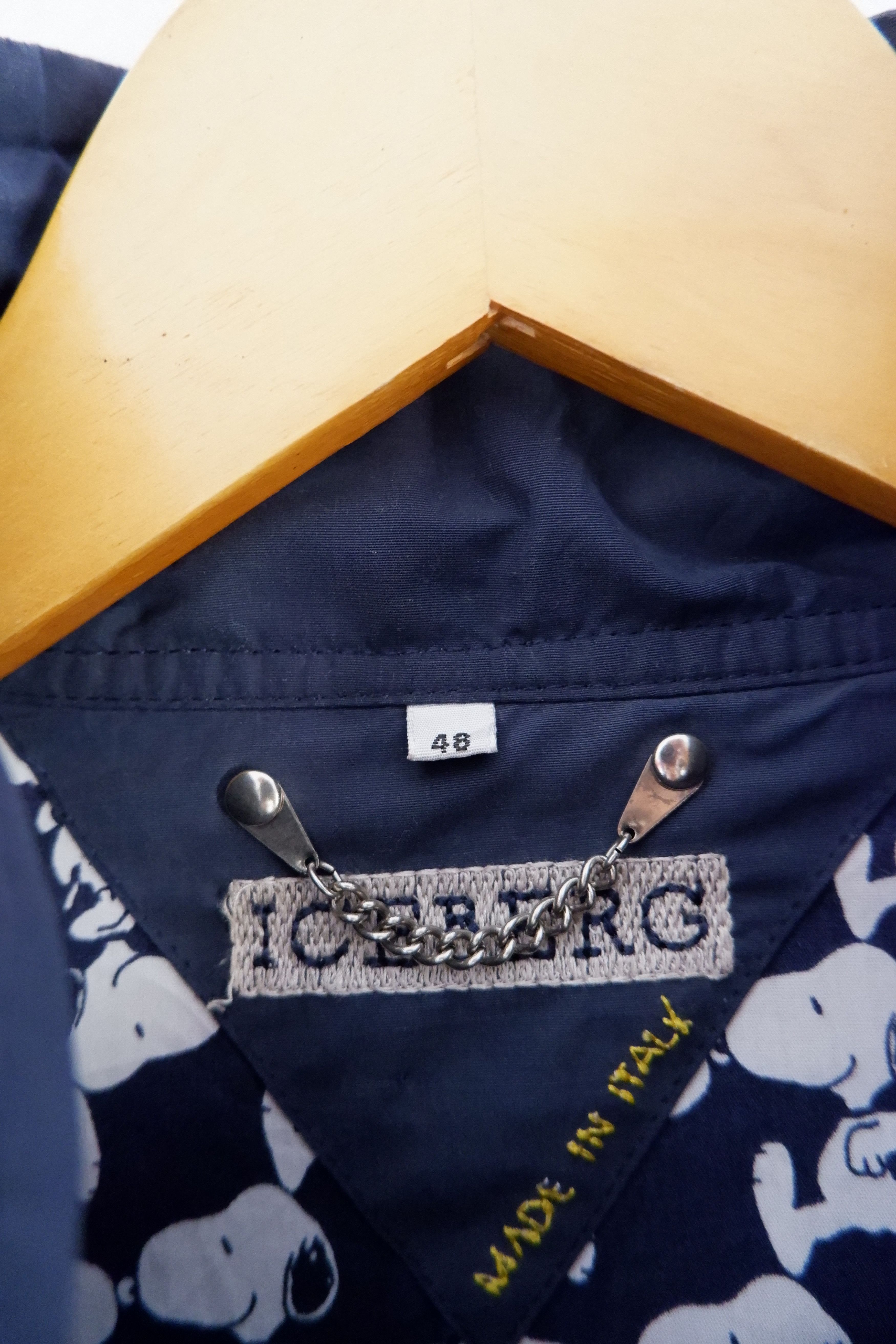 Iceberg Vintage Iceberg Snoopy Bomber Hooded Jacket Size US M / EU 48-50 / 2 - 4 Thumbnail