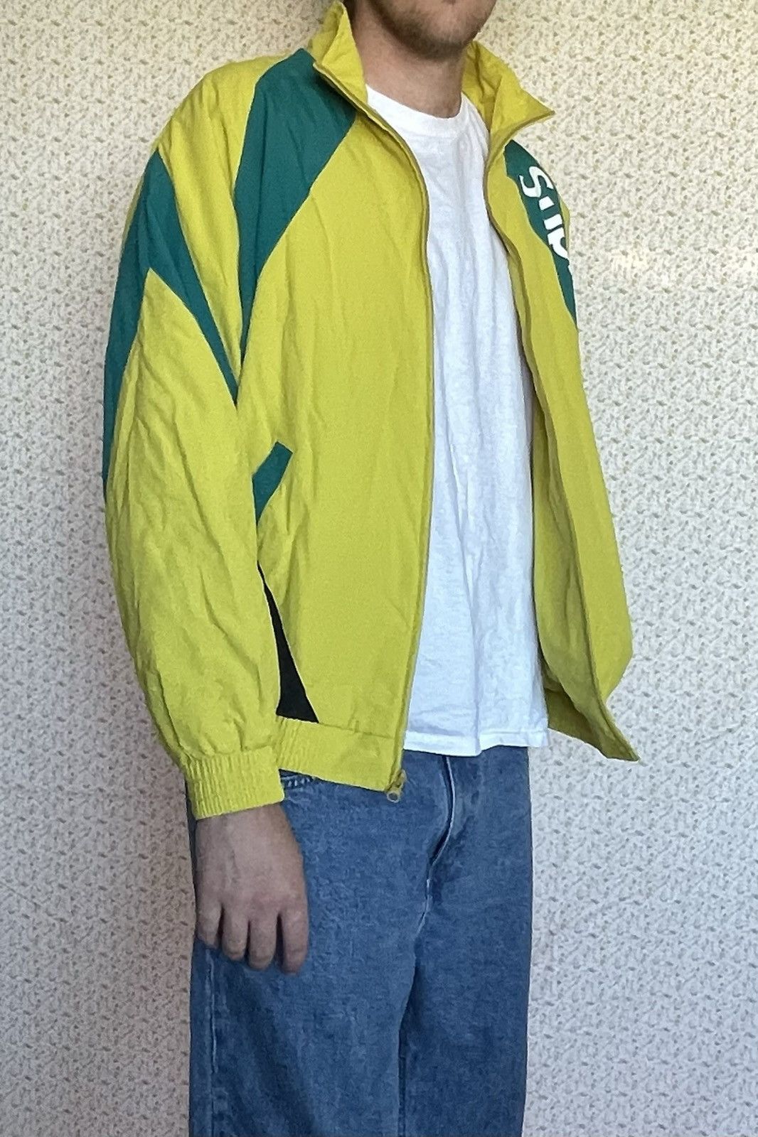 Supreme Paneled Track Jacket | Grailed