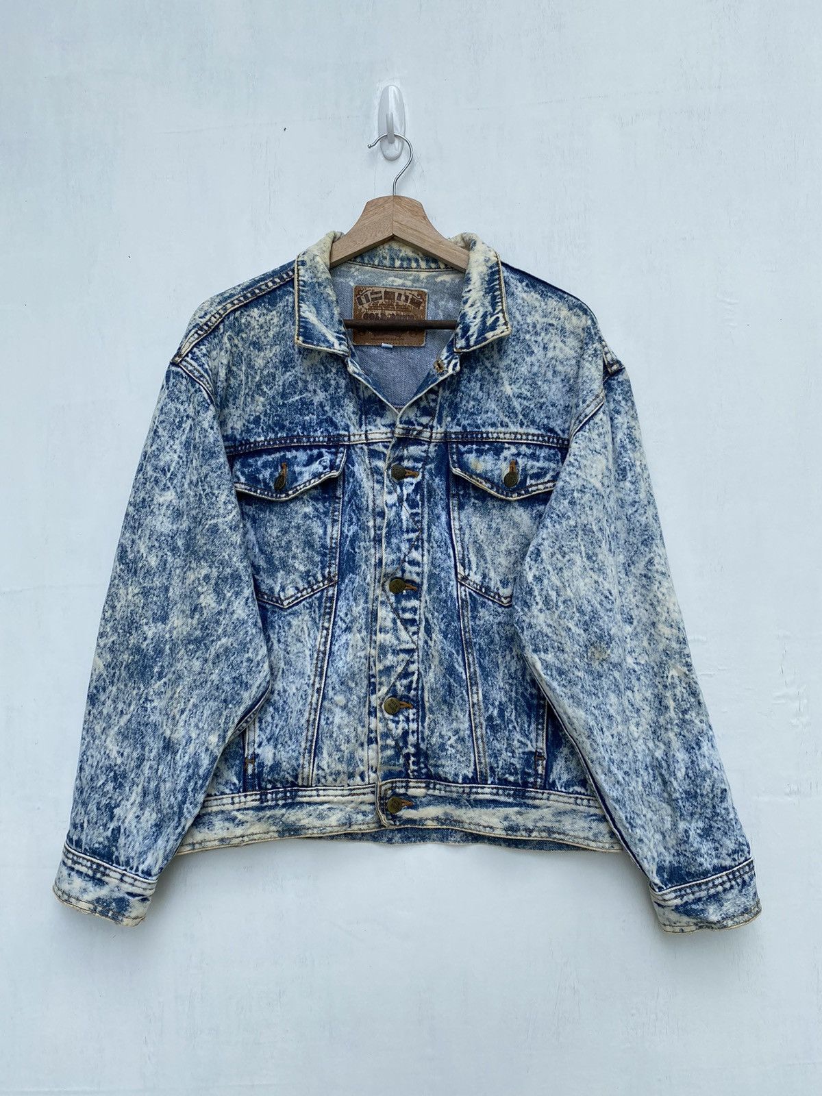 Edwin EDWIN X GOLD RUSH ACID WASH JACKET VINTAGE | Grailed