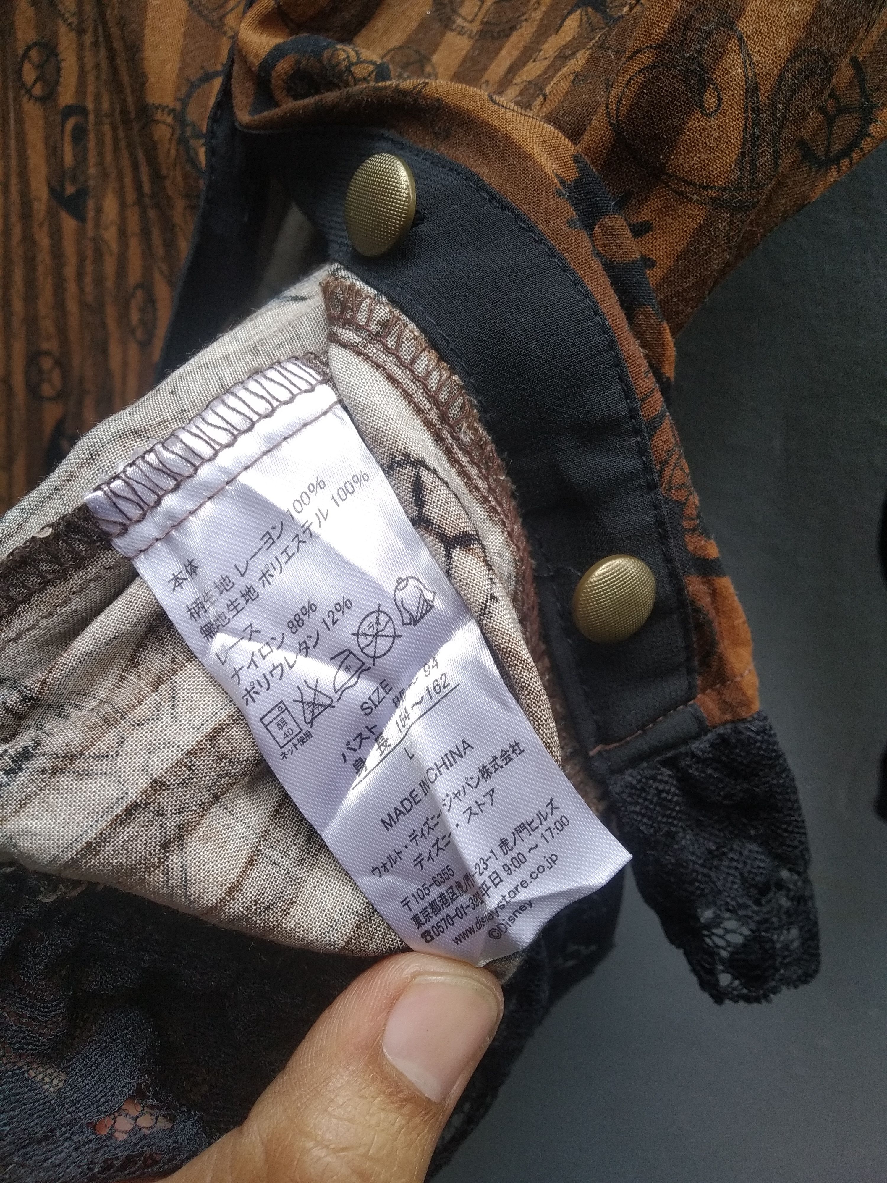 If Six Was Nine H.naoto x disney gothic blouse Size M / US 6-8 / IT 42-44 - 7 Thumbnail