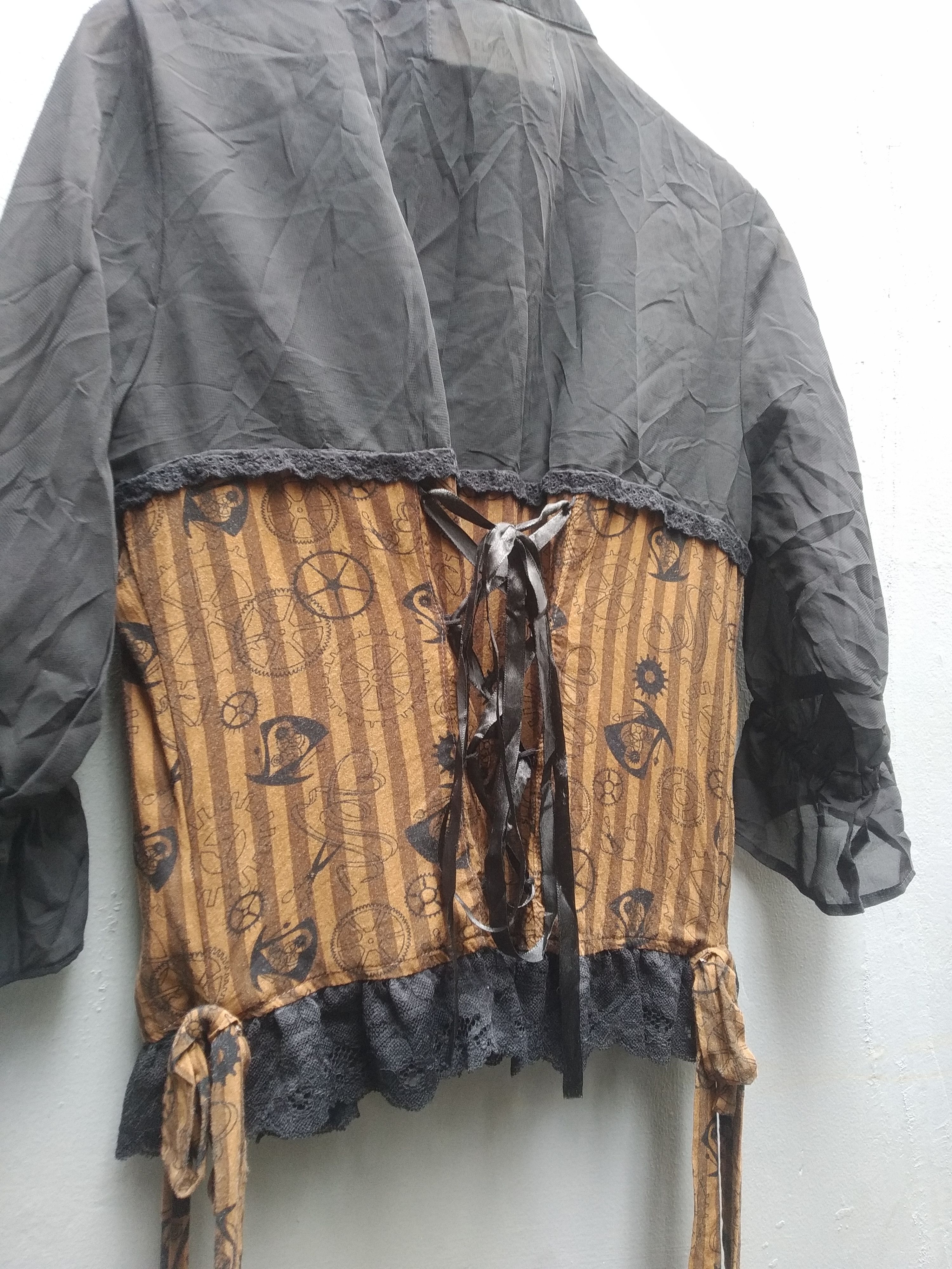 If Six Was Nine H.naoto x disney gothic blouse Size M / US 6-8 / IT 42-44 - 5 Thumbnail