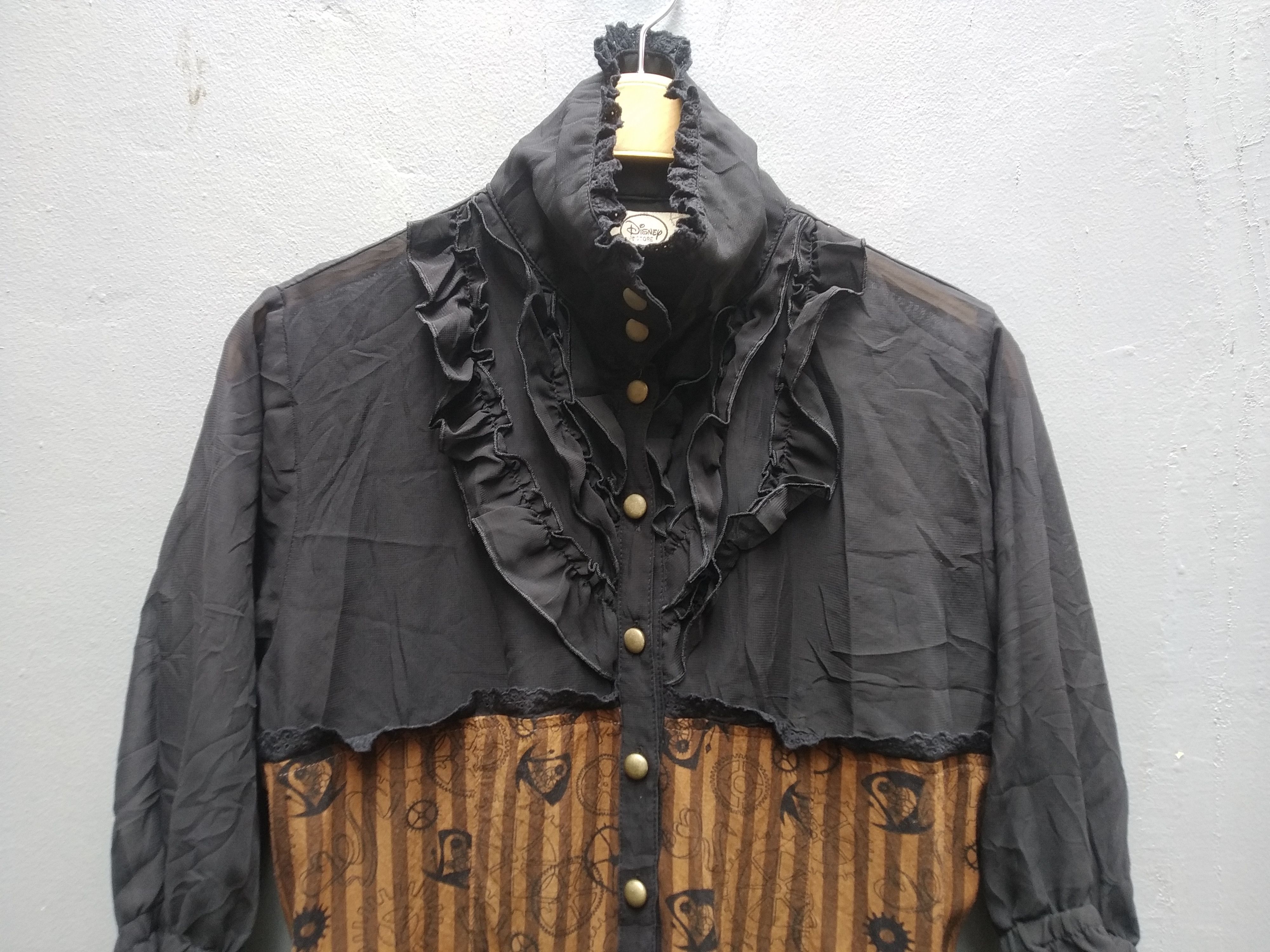 If Six Was Nine H.naoto x disney gothic blouse Size M / US 6-8 / IT 42-44 - 3 Thumbnail