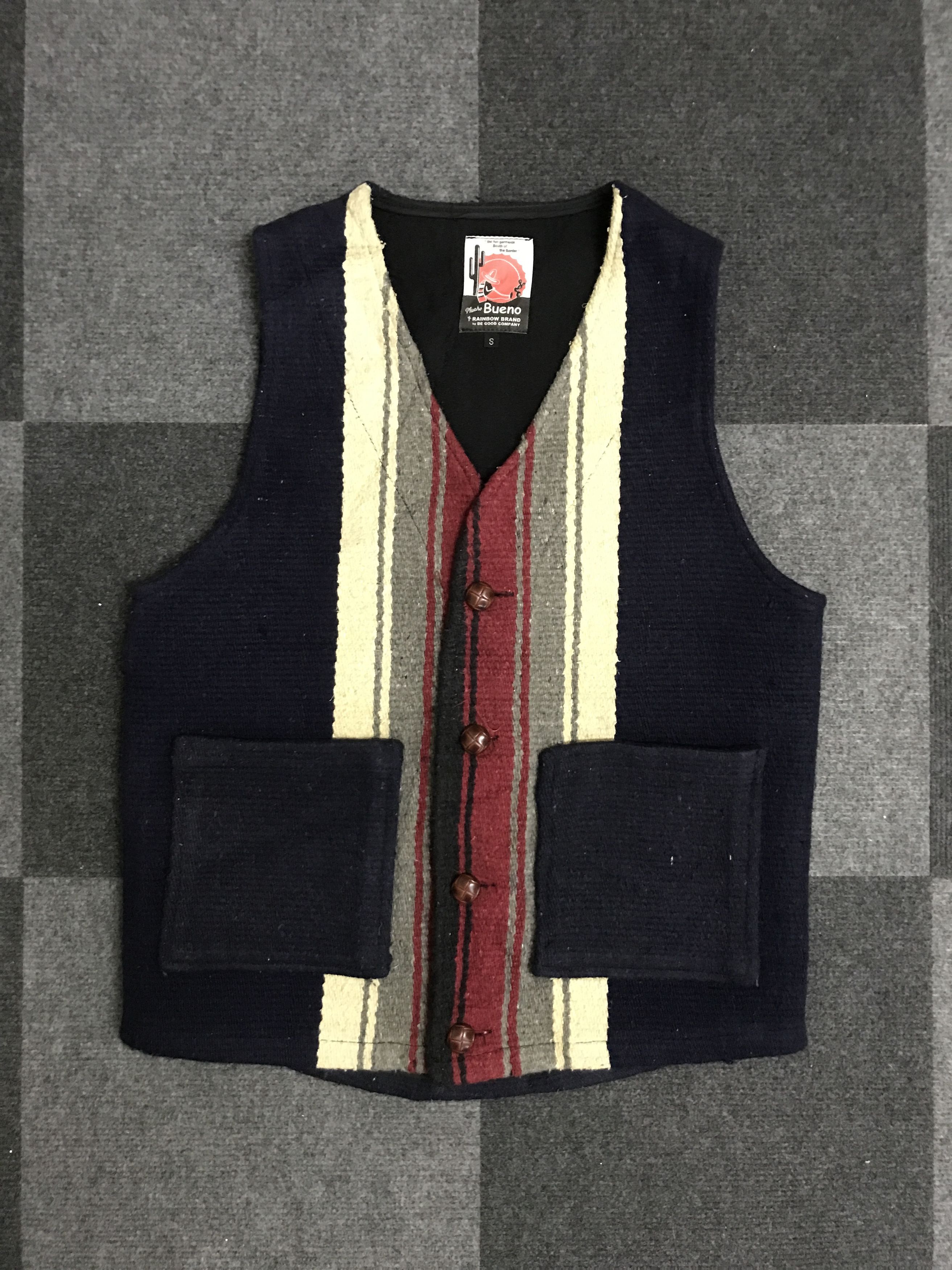 Indigo V5 Mucho Bueno Japan Indigo NAVAJO Kendo Vest Size US S / EU 44-46 / 1 - 2 Thumbnail