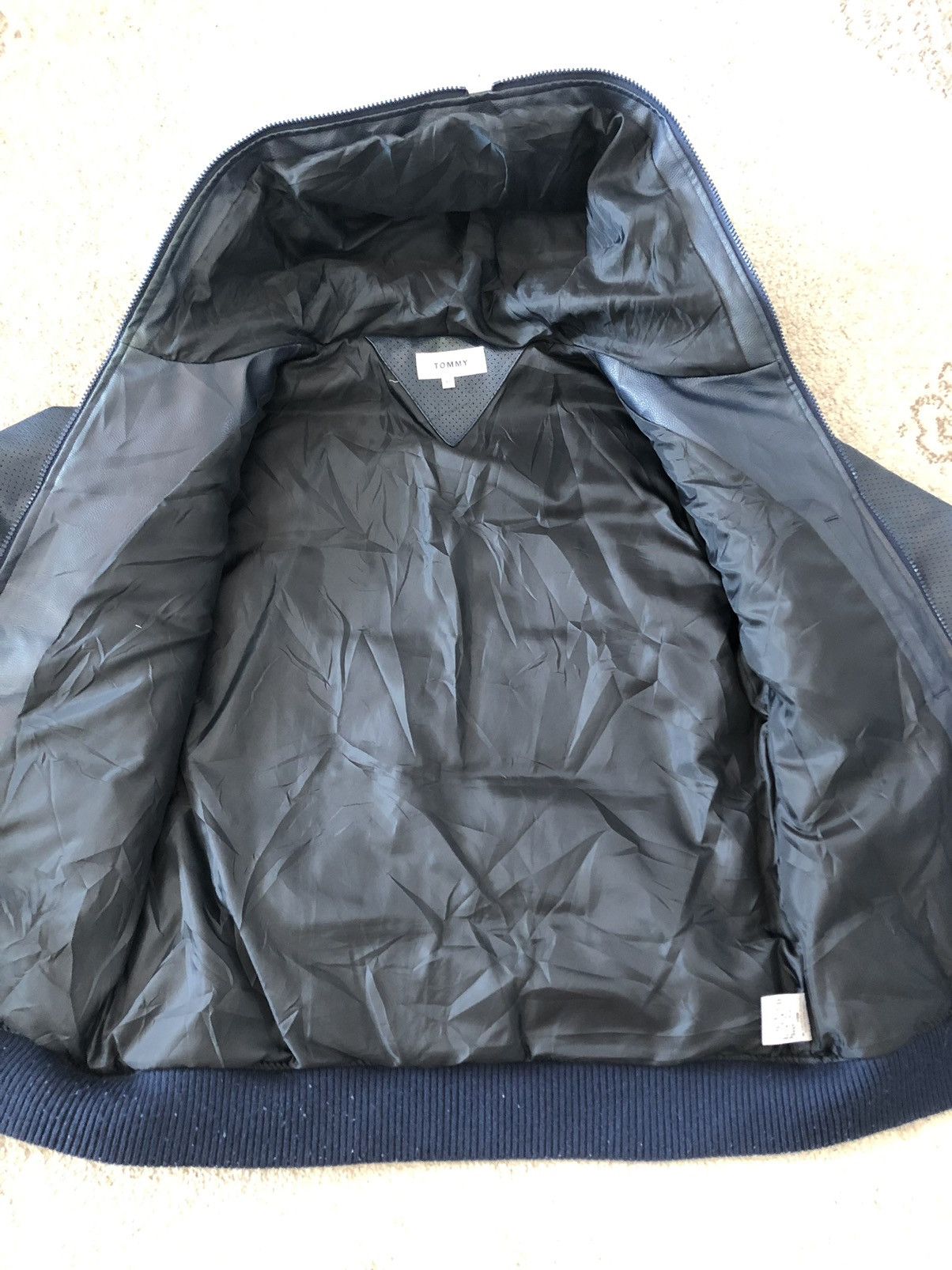 Tommy Hilfiger × Tommy Jeans TOMMY LEATHER BIKER JACKET Size US M / EU 48-50 / 2 - 7 Thumbnail