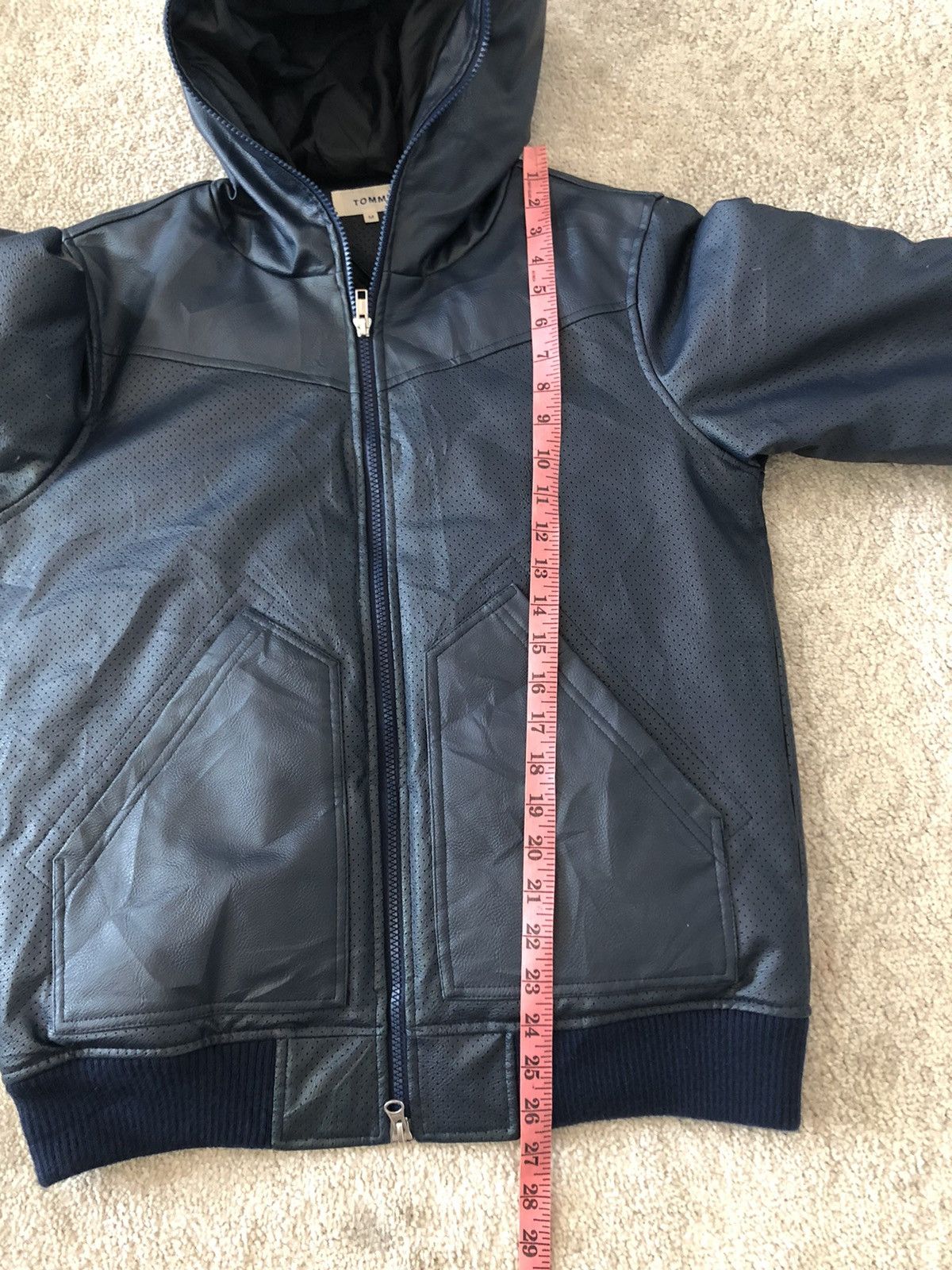 Tommy Hilfiger × Tommy Jeans TOMMY LEATHER BIKER JACKET Size US M / EU 48-50 / 2 - 15 Thumbnail