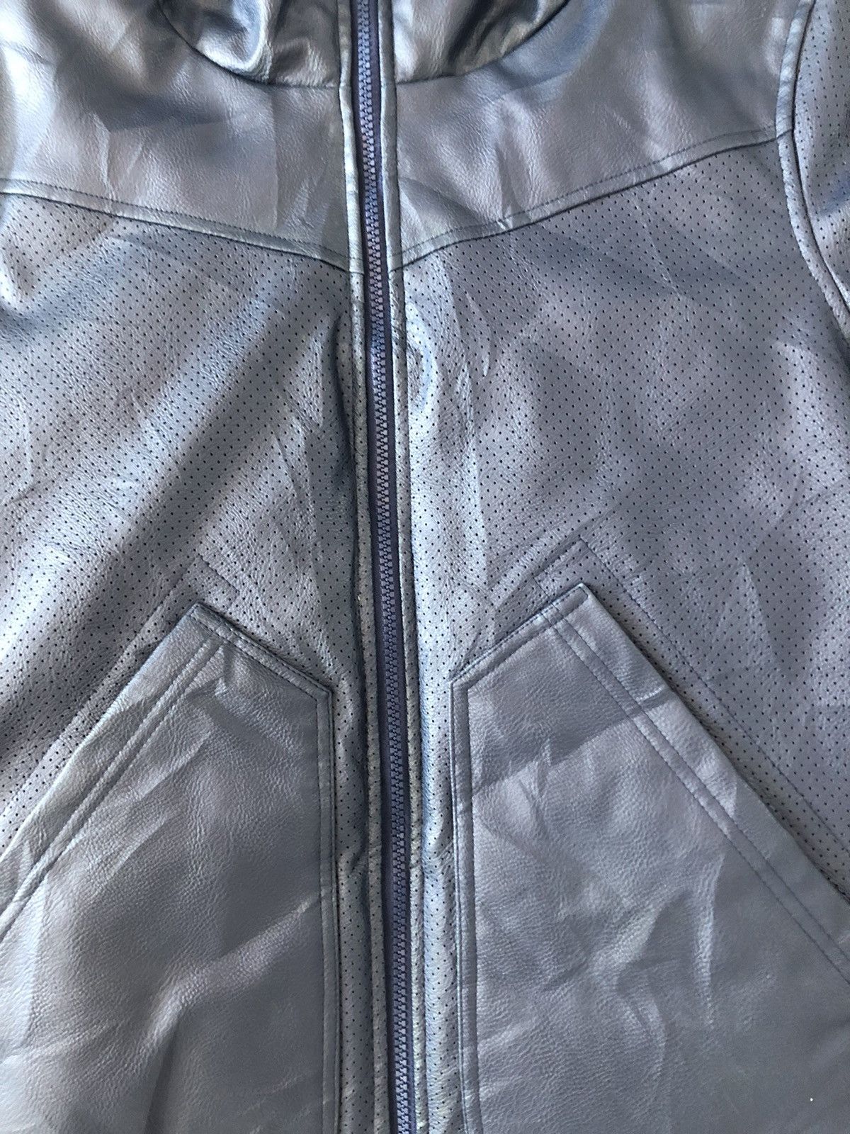 Tommy Hilfiger × Tommy Jeans TOMMY LEATHER BIKER JACKET Size US M / EU 48-50 / 2 - 3 Thumbnail
