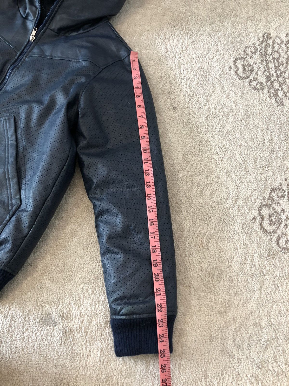 Tommy Hilfiger × Tommy Jeans TOMMY LEATHER BIKER JACKET Size US M / EU 48-50 / 2 - 16 Thumbnail