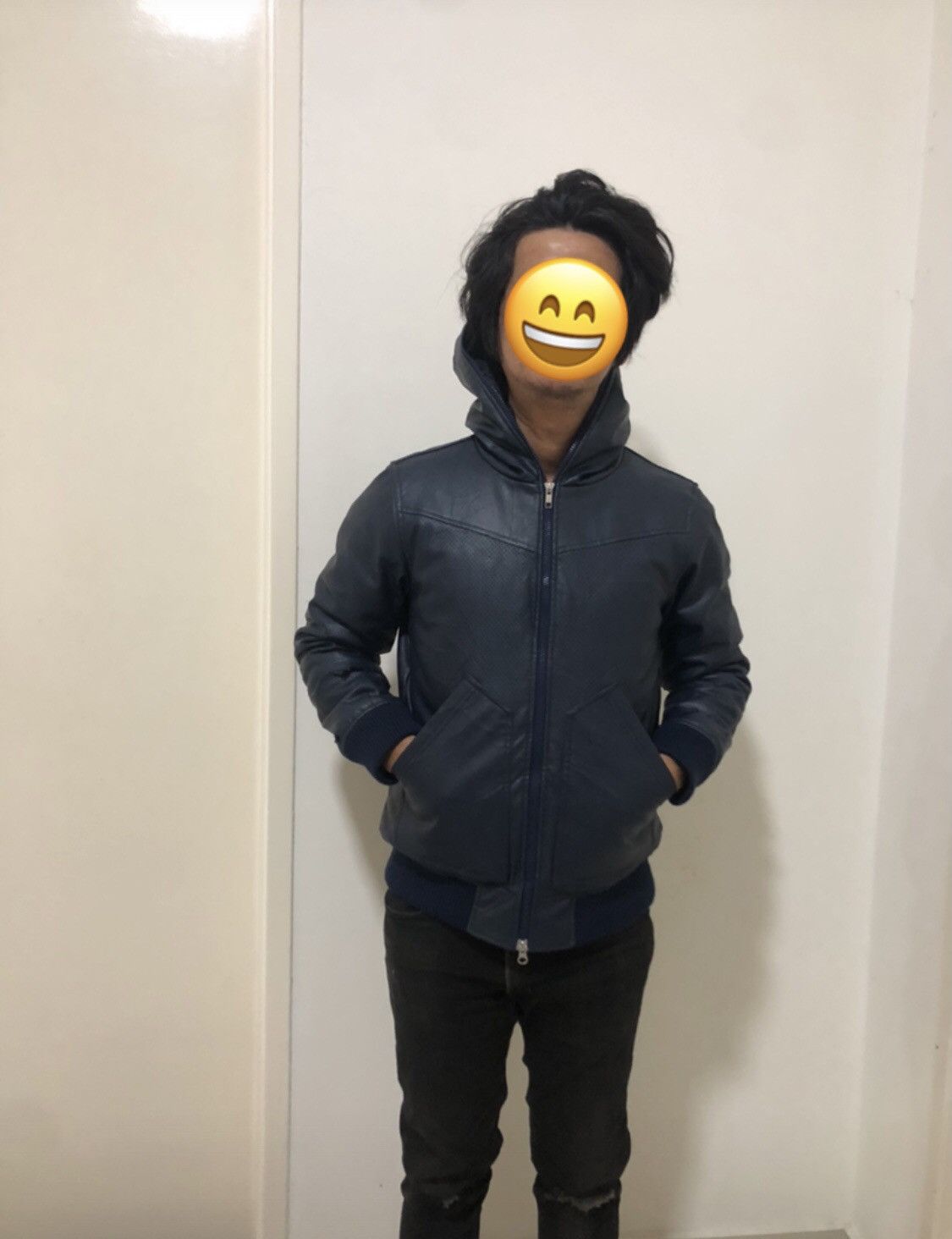 Tommy Hilfiger × Tommy Jeans TOMMY LEATHER BIKER JACKET Size US M / EU 48-50 / 2 - 18 Thumbnail