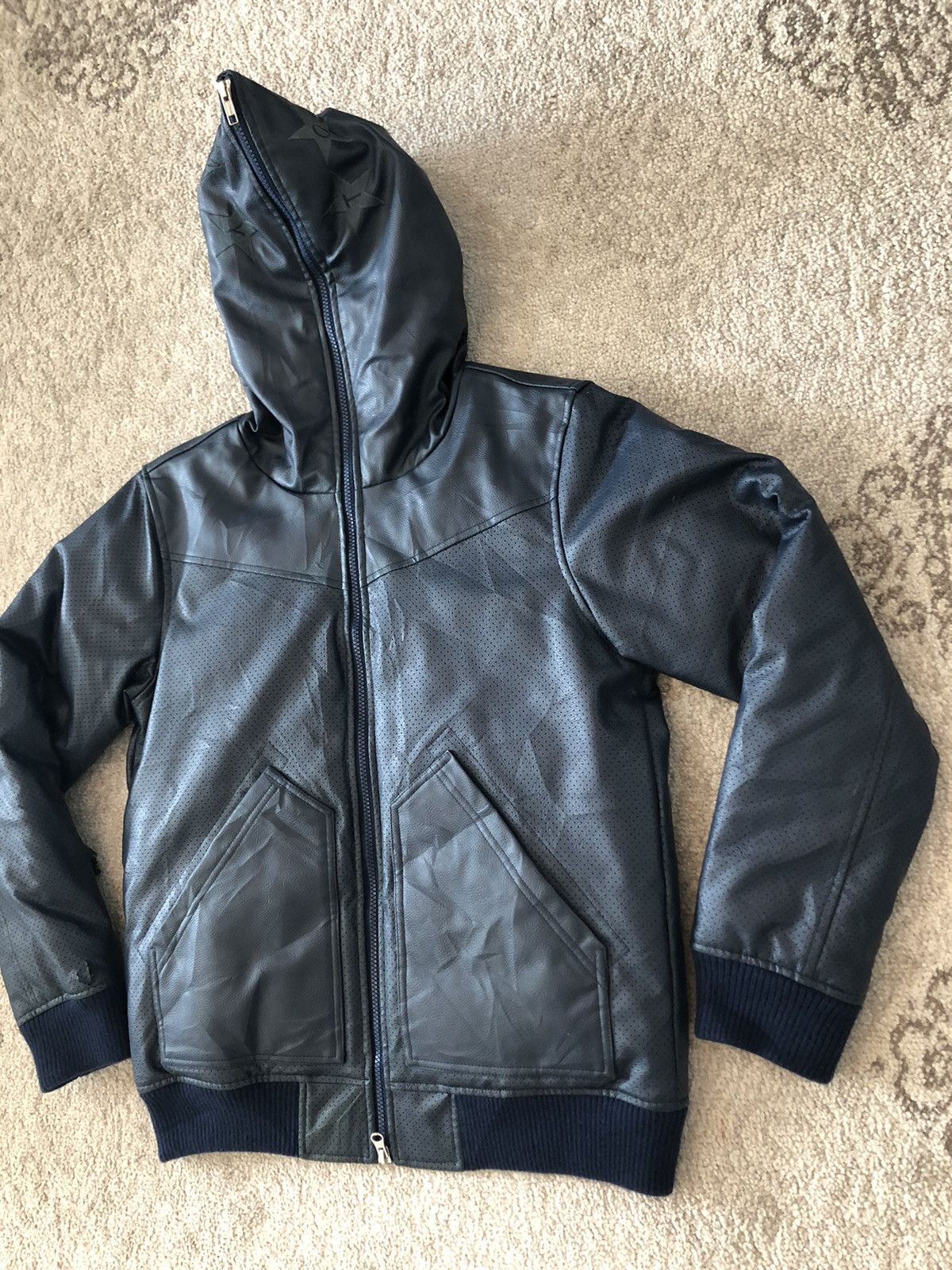 Tommy Hilfiger × Tommy Jeans TOMMY LEATHER BIKER JACKET Size US M / EU 48-50 / 2 - 2 Thumbnail