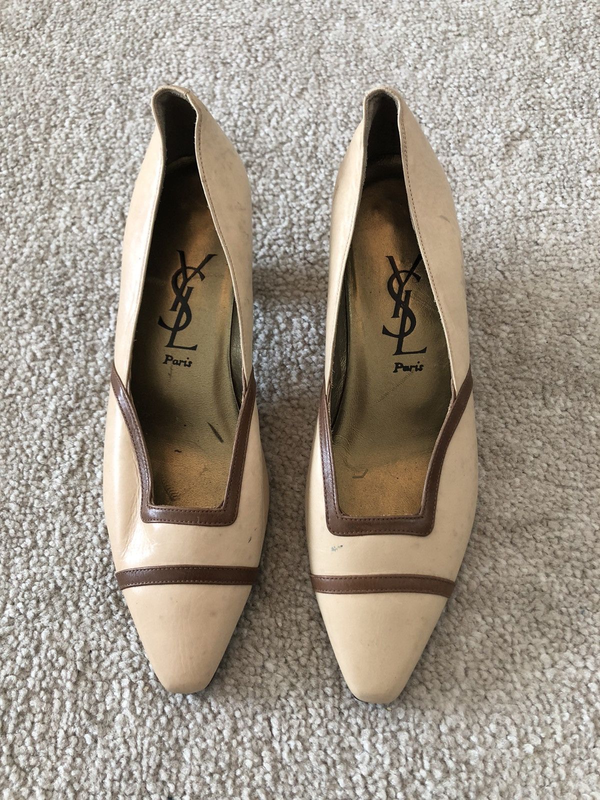 VINTAGE YSL HEELS