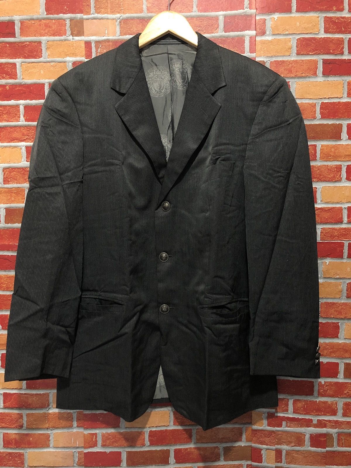 Versace Vintage Gianni Versace Couture Blazer Size 50L - 1 Thumbnail
