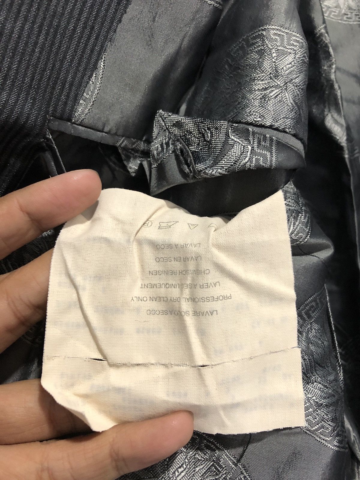 Versace Vintage Gianni Versace Couture Blazer Size 50L - 8 Thumbnail