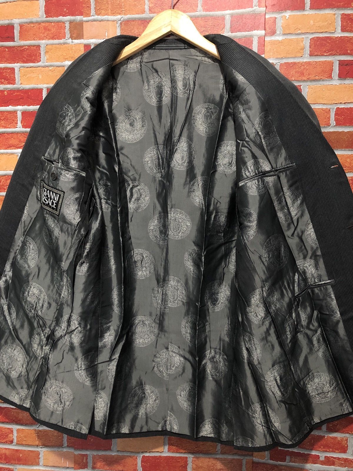 Versace Vintage Gianni Versace Couture Blazer Size 50L - 5 Thumbnail