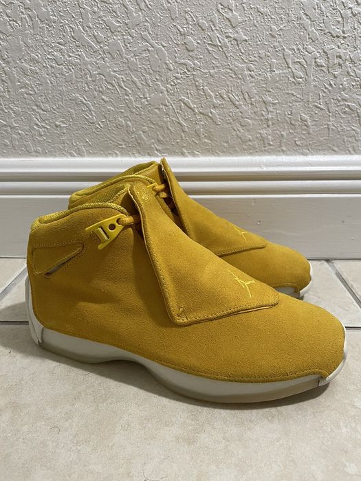 Air jordan hot sale 18 yellow