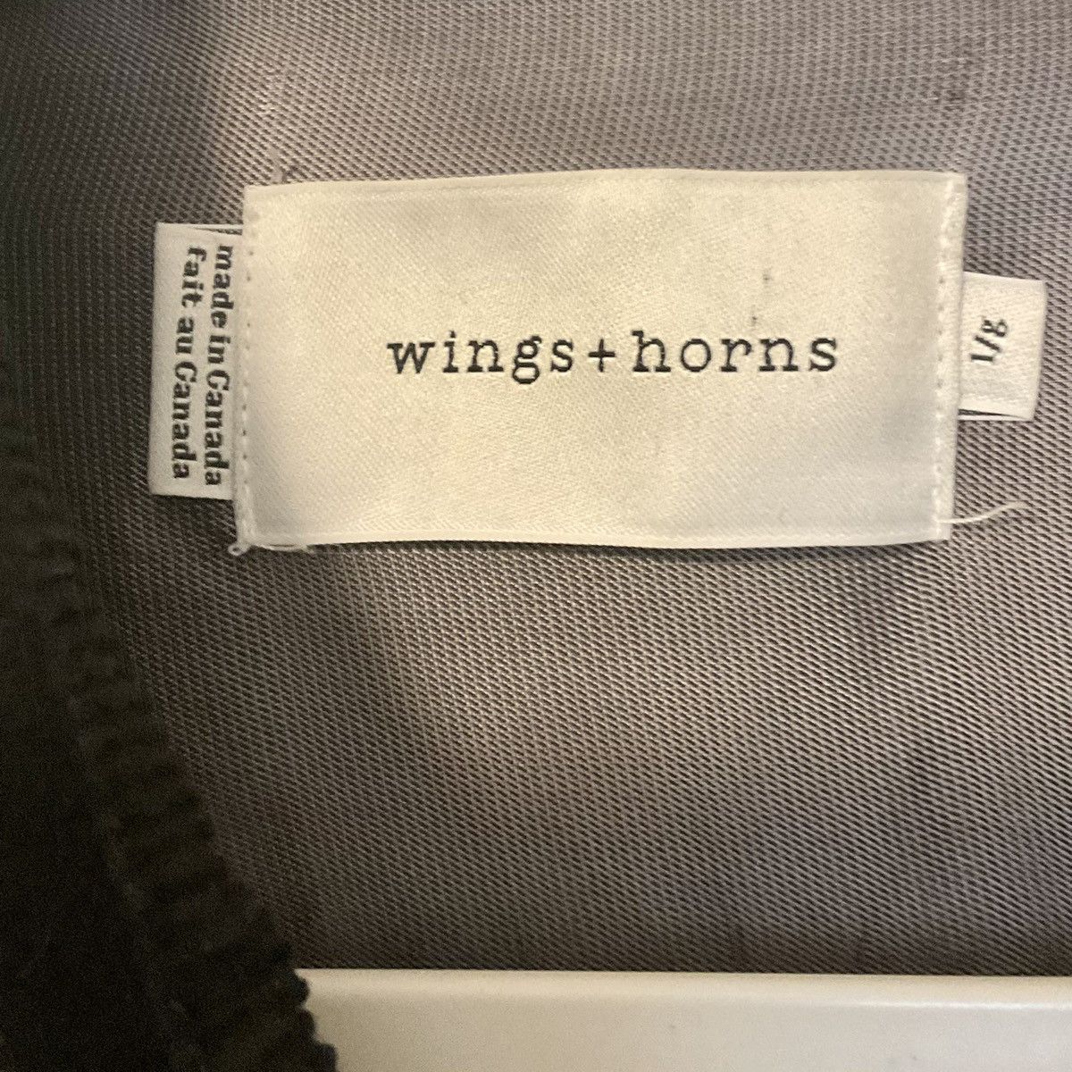 Wings + Horns Wings + Horns Elbow Patch Plaid Flannel Size US L / EU 52-54 / 3 - 6 Thumbnail
