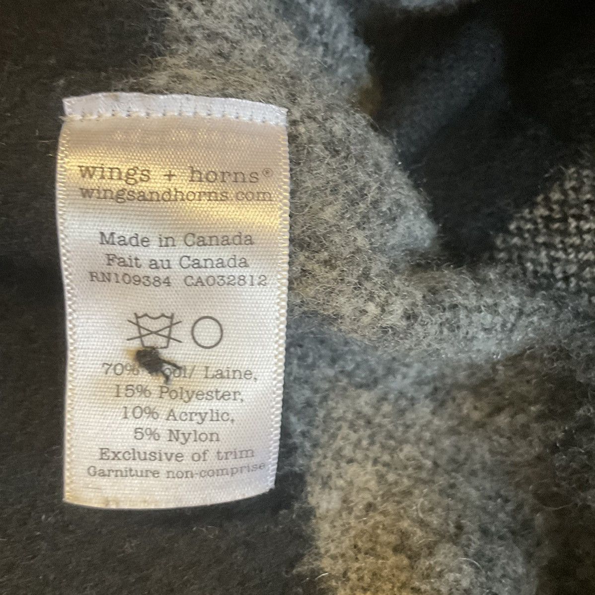 Wings + Horns Wings + Horns Elbow Patch Plaid Flannel Size US L / EU 52-54 / 3 - 10 Thumbnail