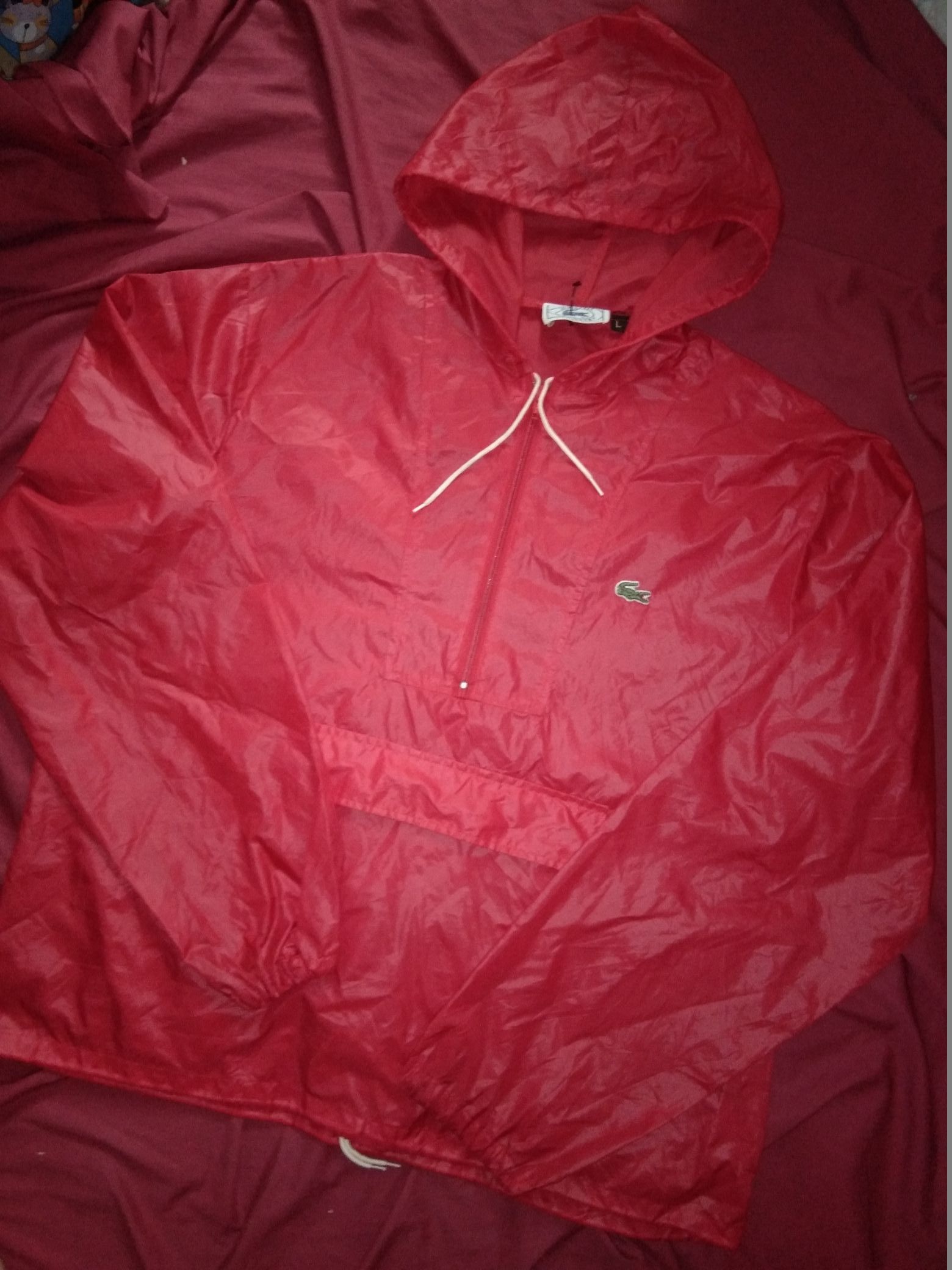 Lacoste VTG Lacoste windbreaker raincoat vintage Size US L / EU 52-54 / 3 - 2 Thumbnail