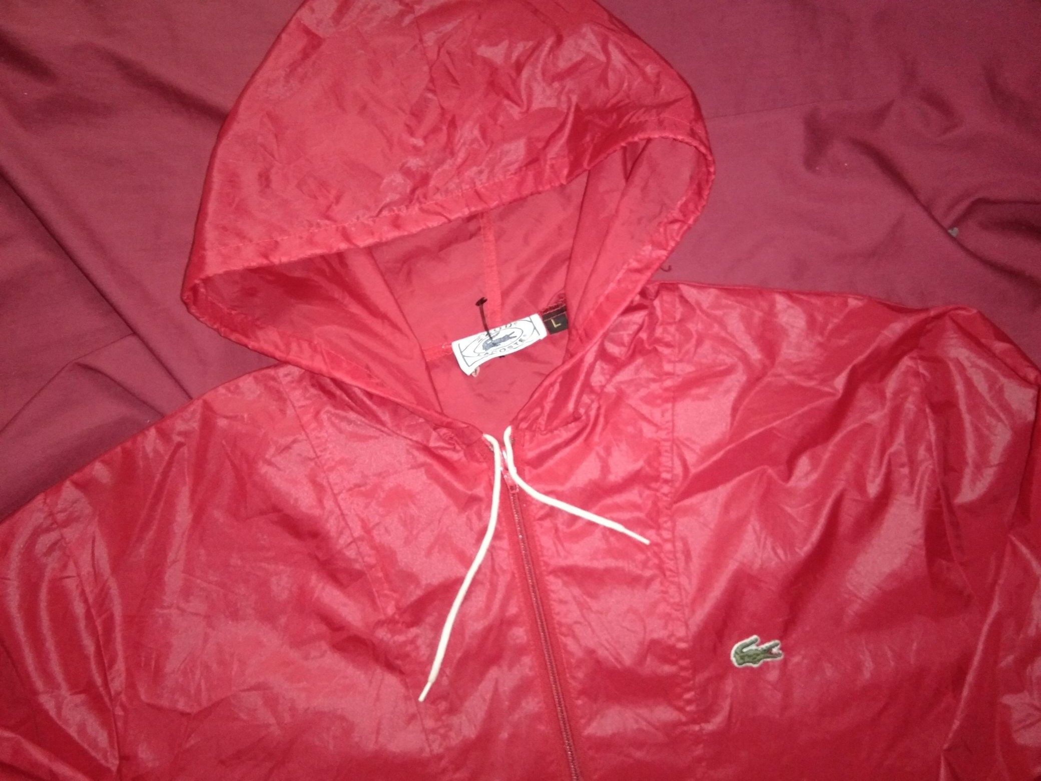 Lacoste VTG Lacoste windbreaker raincoat vintage Size US L / EU 52-54 / 3 - 1 Thumbnail