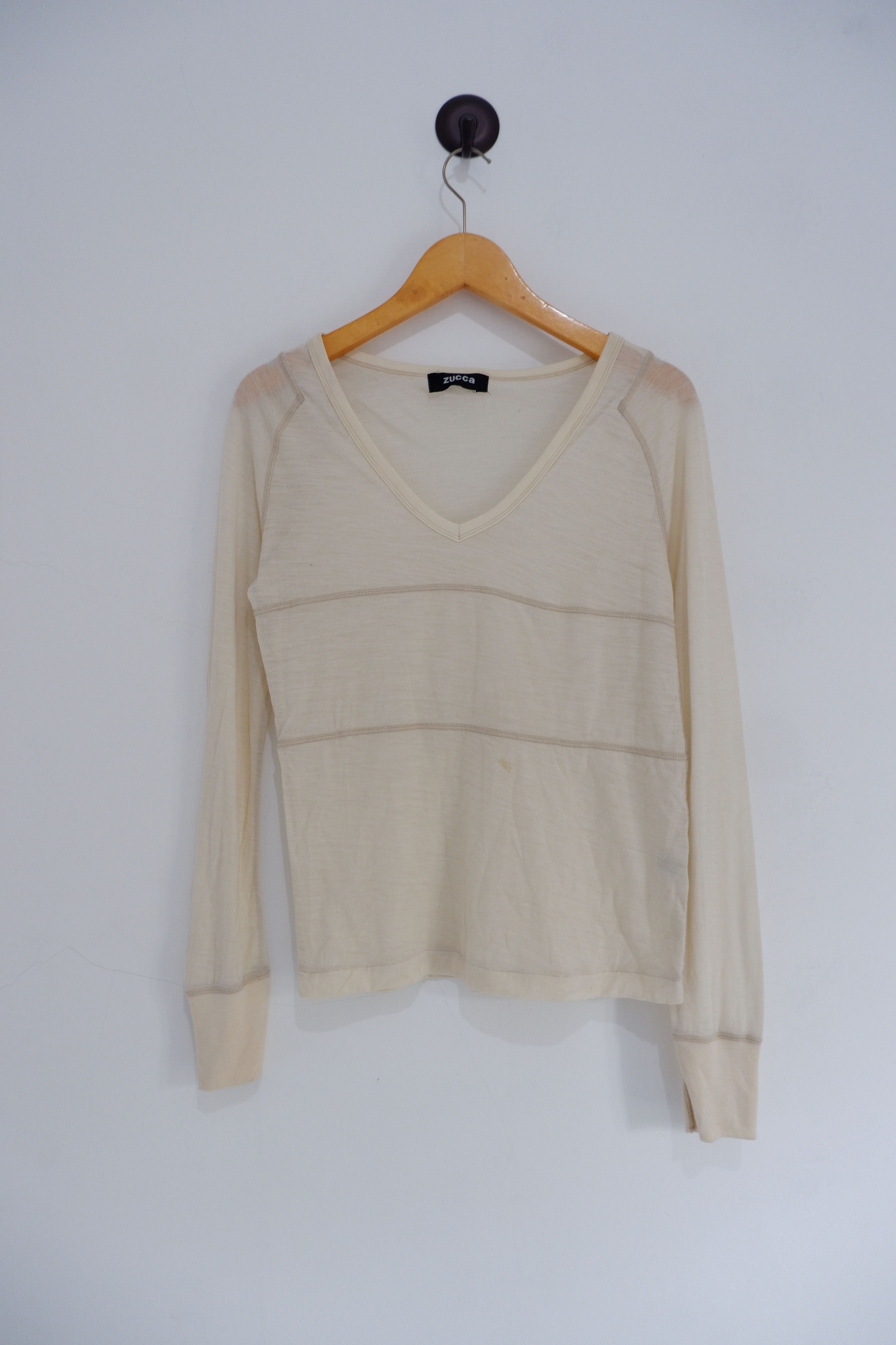 CABANE de ZUCCa Vintage ZUCCA Long Sleeve Tees Size US M / EU 48-50 / 2 - 1 Thumbnail