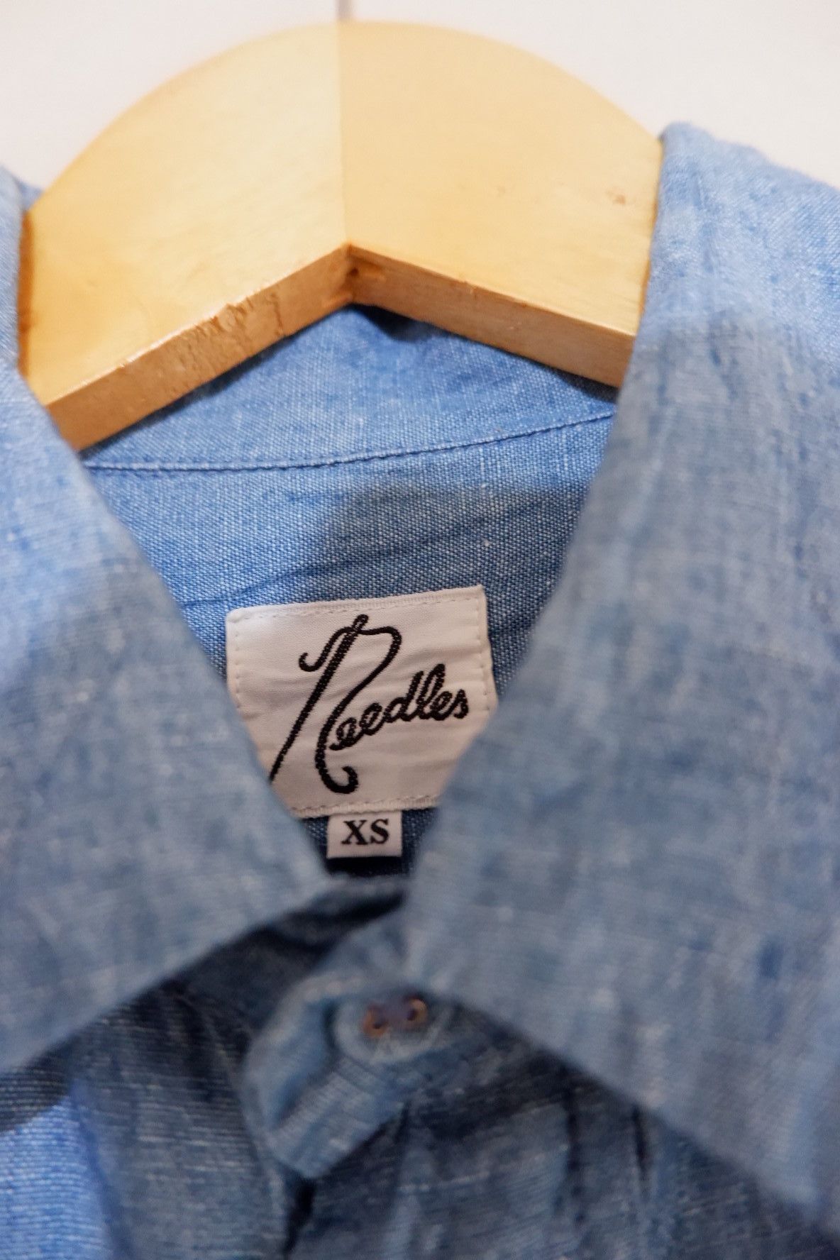 Needles Needles Chambray Button Shirt Fit S Size US XS / EU 42 / 0 - 6 Thumbnail